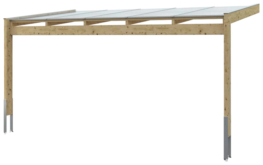 Skanholz Terrassendach »Novara« BxT: 557x309 cm