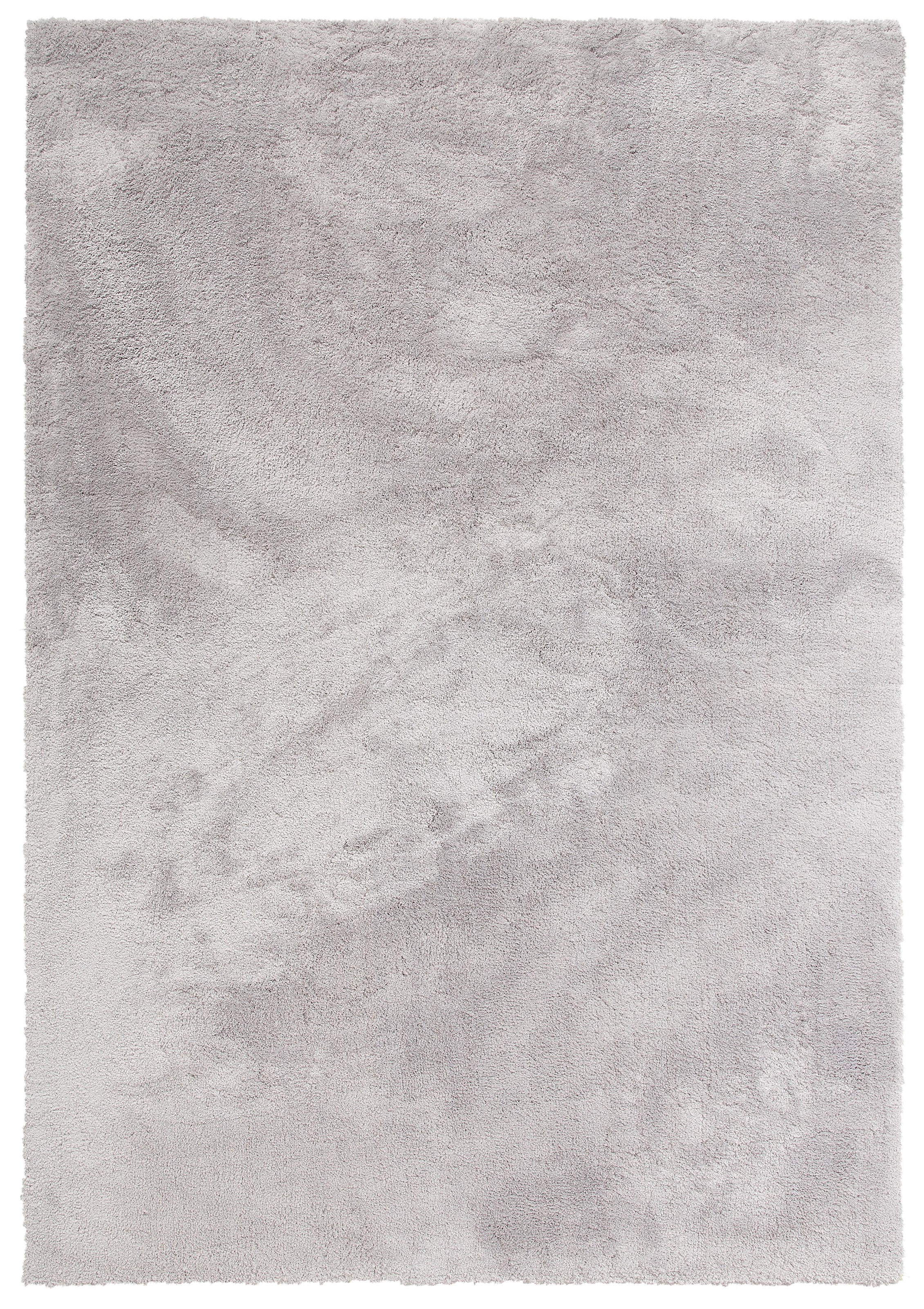 Hochflor-Teppich OTTO HOME "Microfaser Teppich Magong, besonders weich, sehr feiner Flor" Gr. 1, silber (silberfarben), B:60cm H:25mm L:90cm, Kunstfaser, Teppiche, uni, Wohnzimmer, Schlafzimmer, Kinderzimmer, auch rund und als Läufer 3