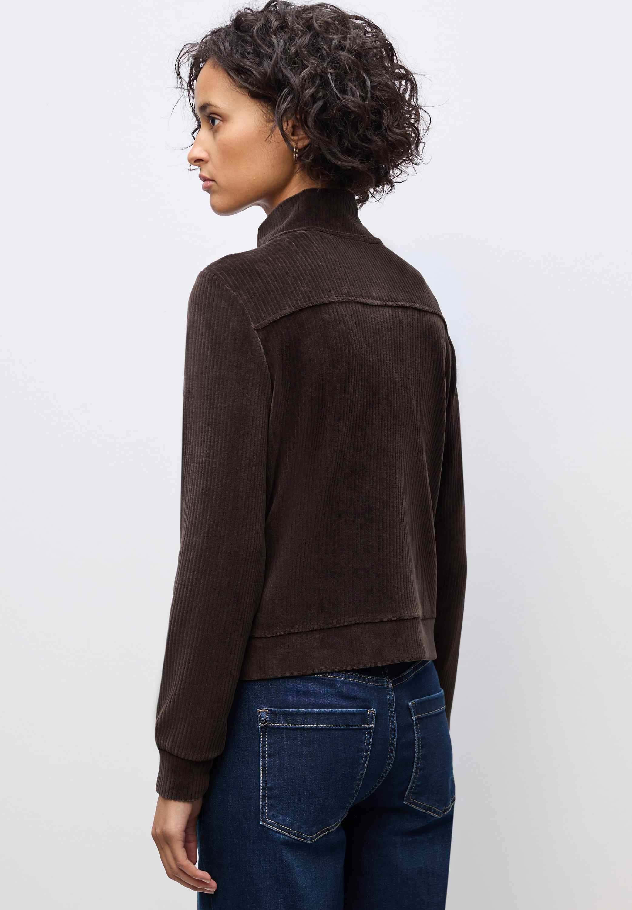 STREET ONE Cordjacke, ohne Kapuze, in Cord-Optik günstig online kaufen