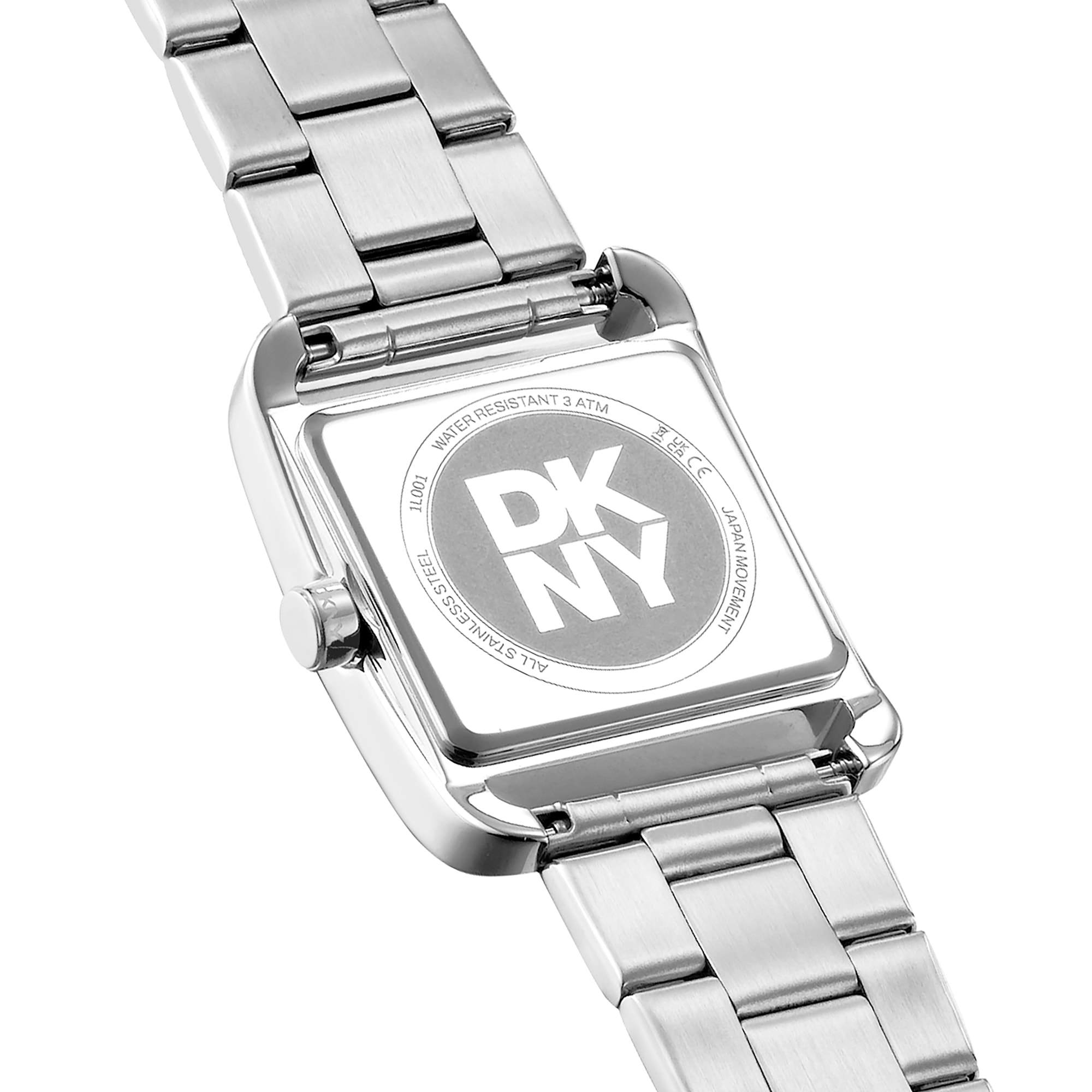 DKNY Quarzuhr »City Maxi« Armbanduhr, Damenuhr, Edelstahlarmband, analog