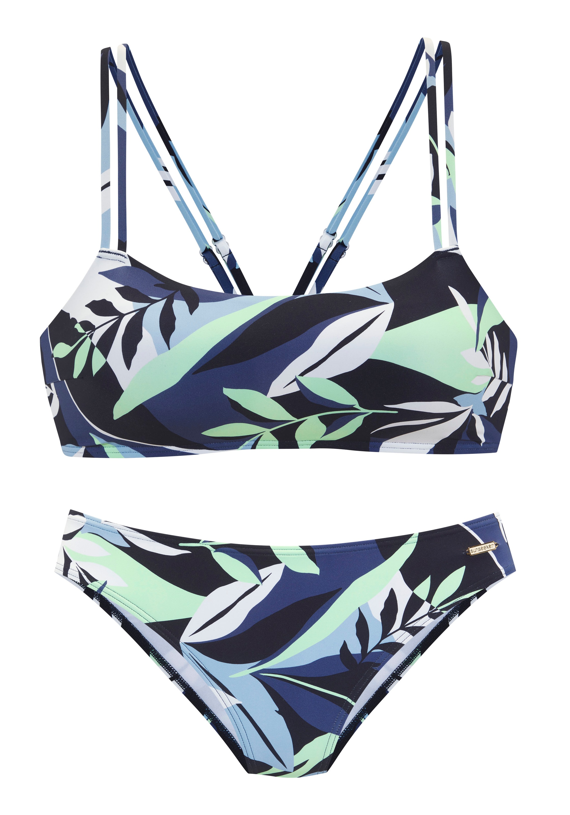 Sunseeker Bustier-Bikini »Allis«, (Set), mit besonderem Rücken