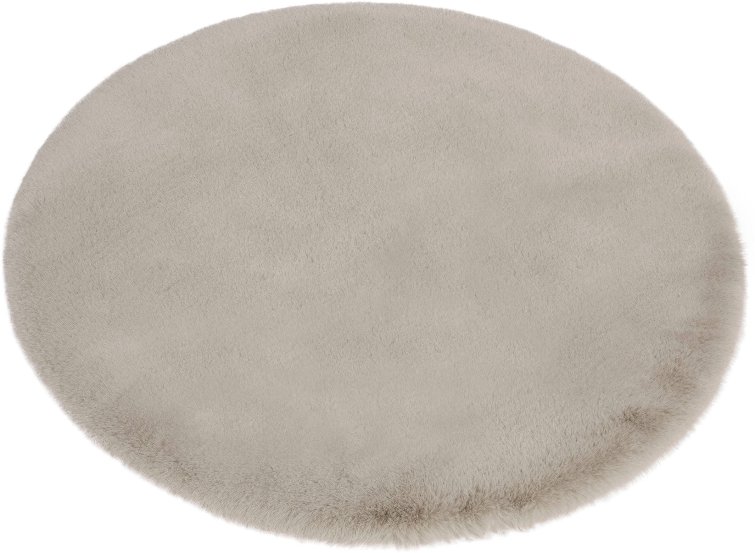my home Badematte »Rabbit Badematten, Badvorleger, Badezimmer Teppich«, rutschhemmend beschichtet, strapazierfähig-fußbodenheizungsgeeignet-schnell trocknend, Kaninchenfell-Haptik, Badteppich, rechteckig, rund & als 3-tlg. Set