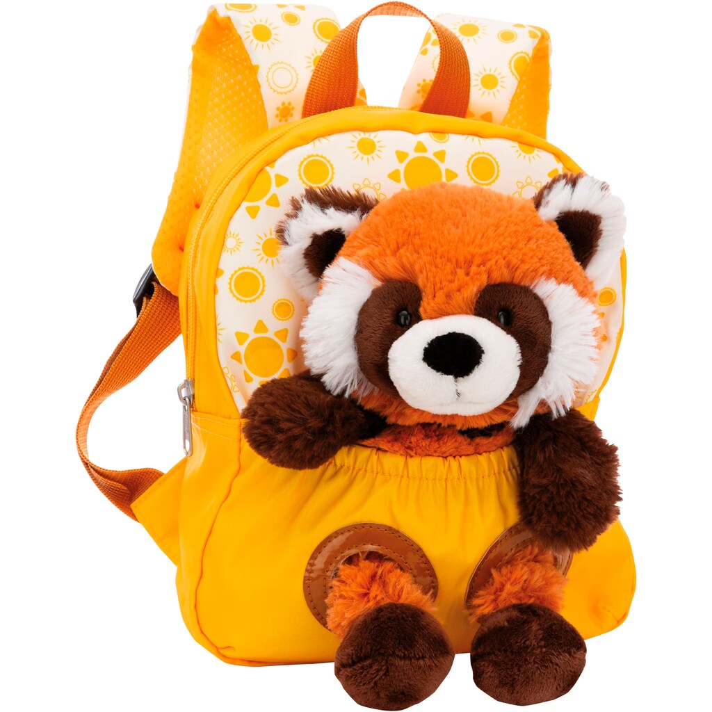 Nici Kinderrucksack »Travel Friends, Rucksack mit Plüsch Roter Panda, 25 cm«