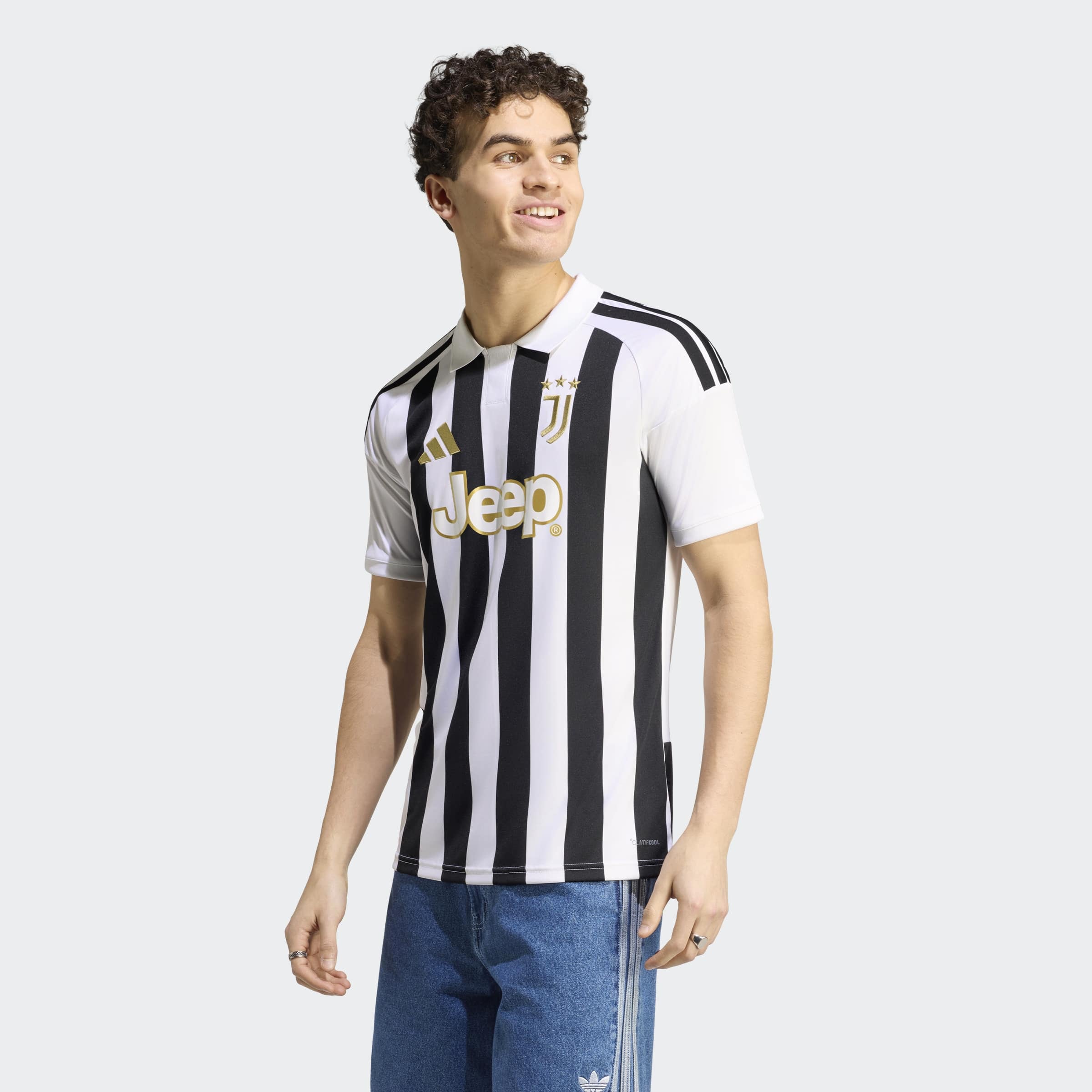 adidas Performance Fußballtrikot "JUVE H JSY" mit Climacool Technologie, schmale Passform, mit klassischem Kragen