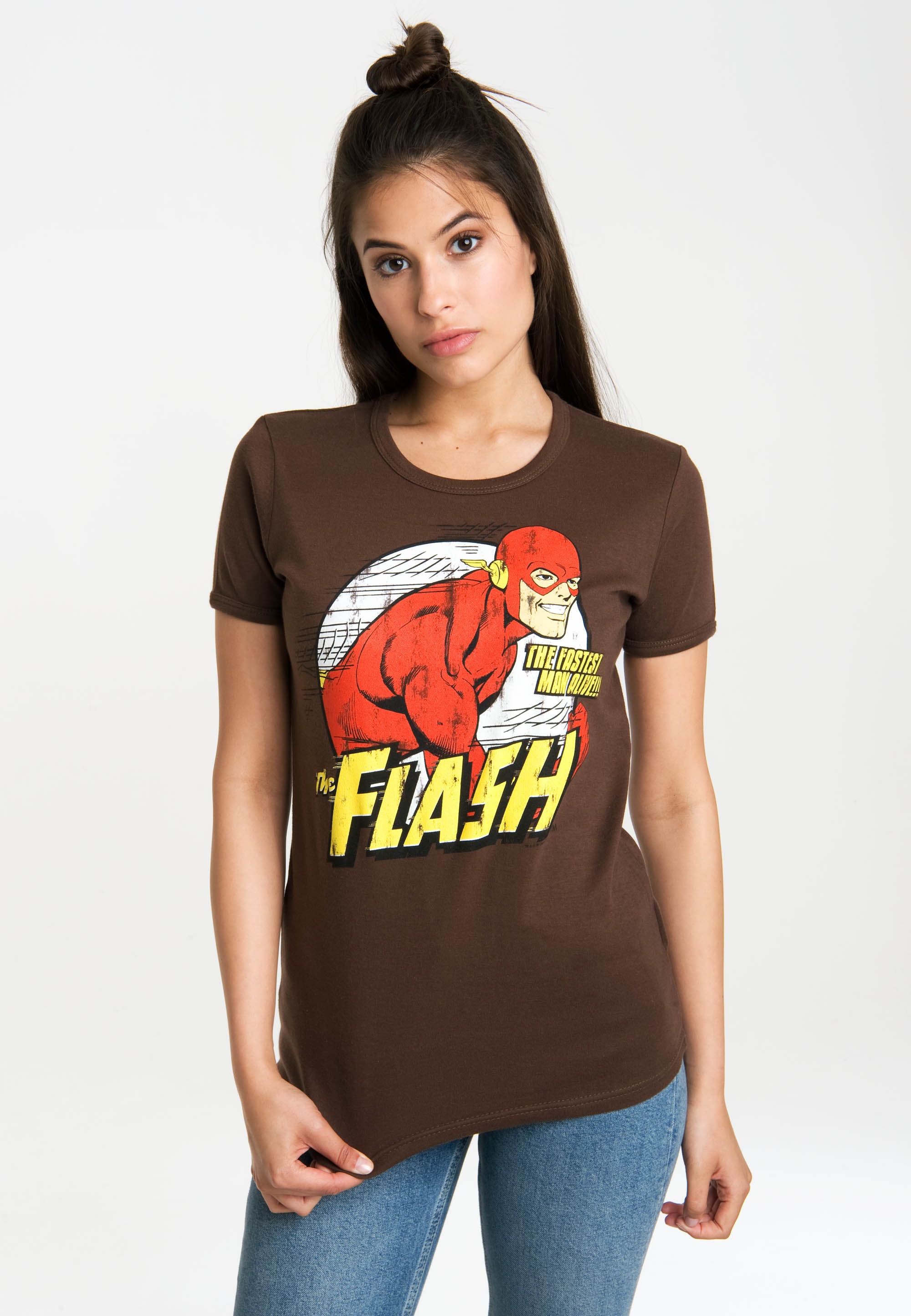 LOGOSHIRT T-Shirt »Flash«, mit lizenziertem Originaldesign
