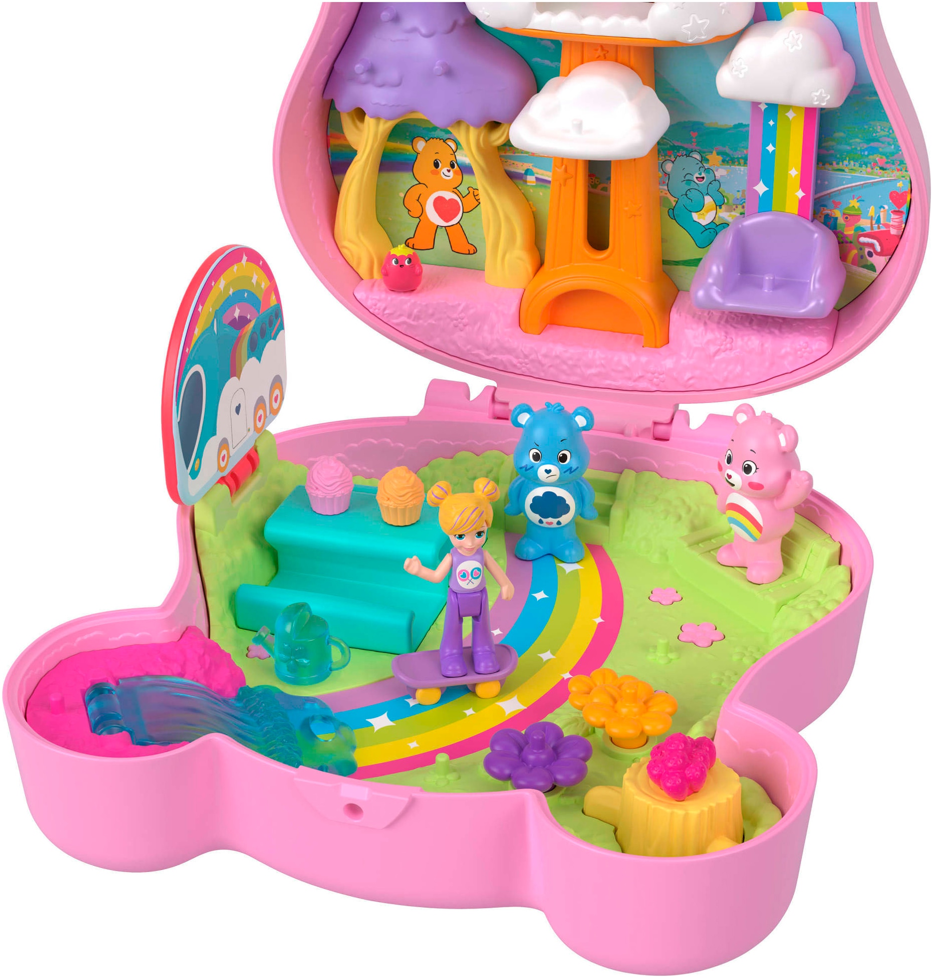 Polly Pocket Spielwelt »Glücksbärchis Schatulle«