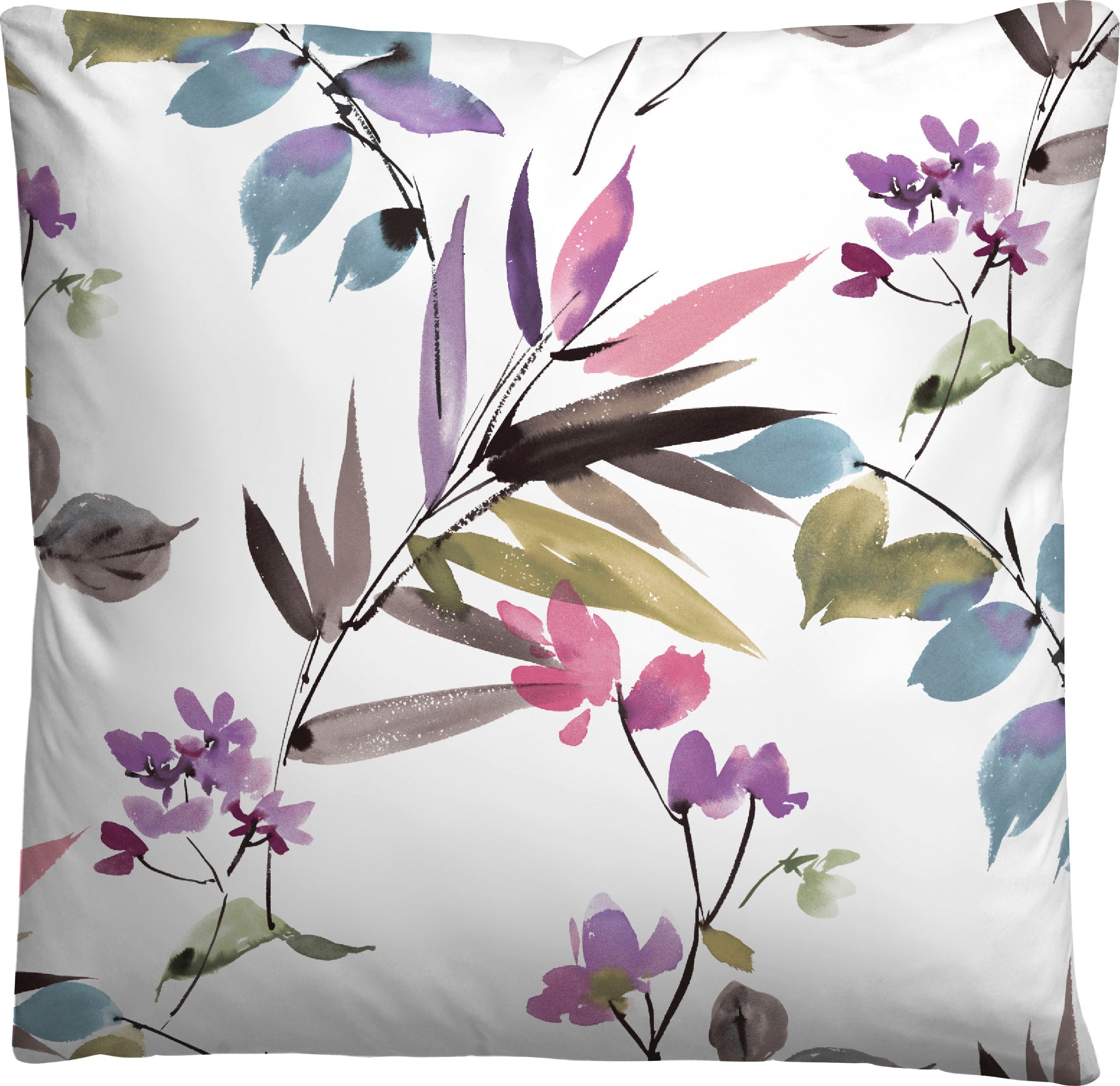 Biberna Bettwäsche »Maria in Gr. 135x200 oder 155x220 cm«, aus Baumwolle, florale Bettwäsche in Soft-Seersucker Qualität