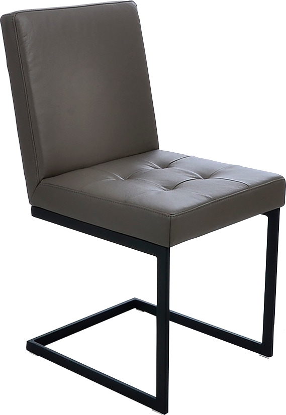 K+W Komfort & Wohnen Freischwinger () 1 Stk. Leder CASAY Freischwingergeste günstig online kaufen