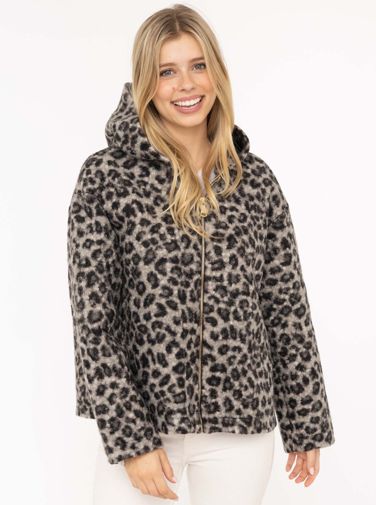 Zwillingsherz Kurzjacke ""Fur"", Kapuze, Reißverschluss, Seitliche Taschen günstig online kaufen