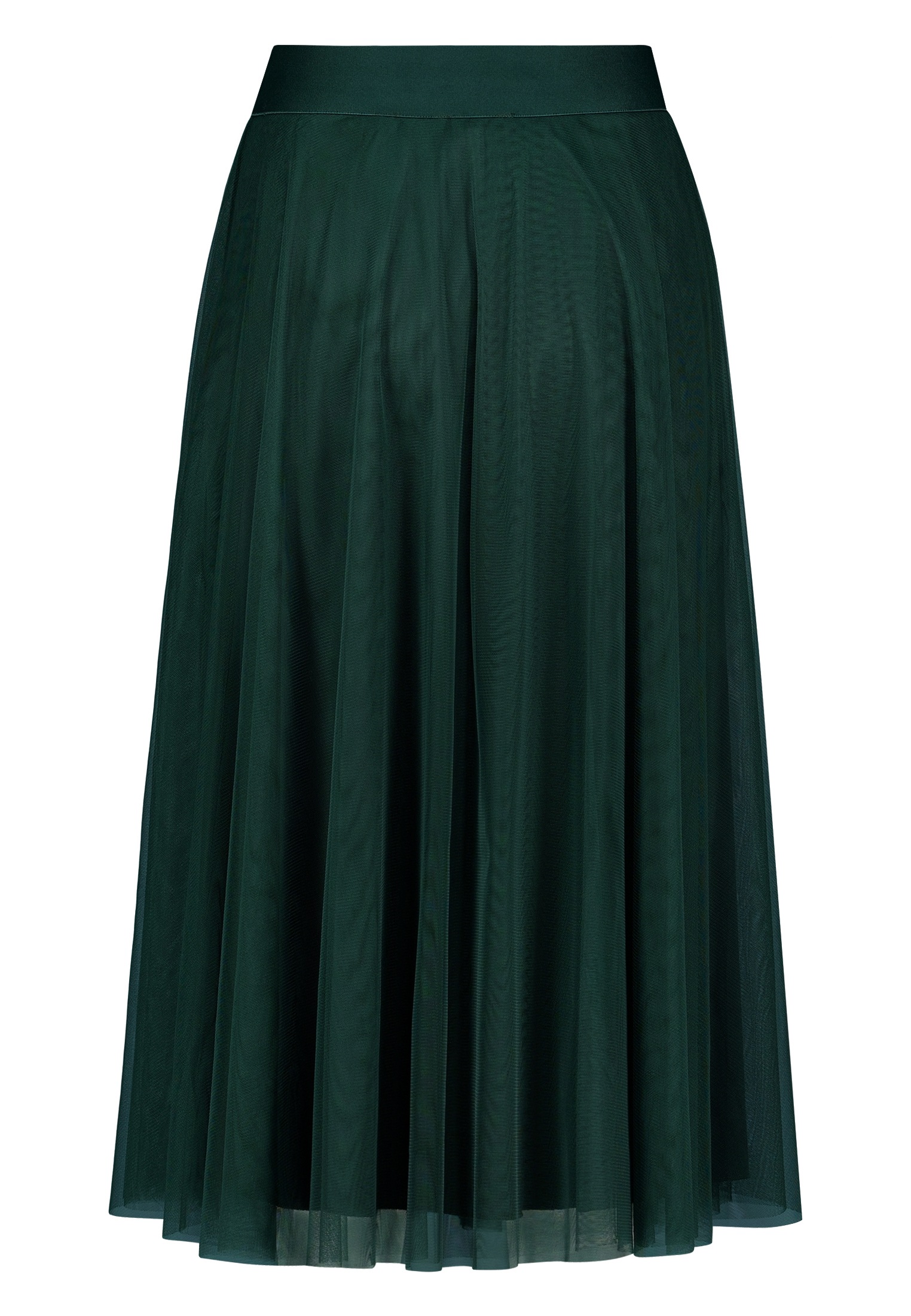 Zero Midirock »Damen mit elastischem Bund« drapiert / gerafft