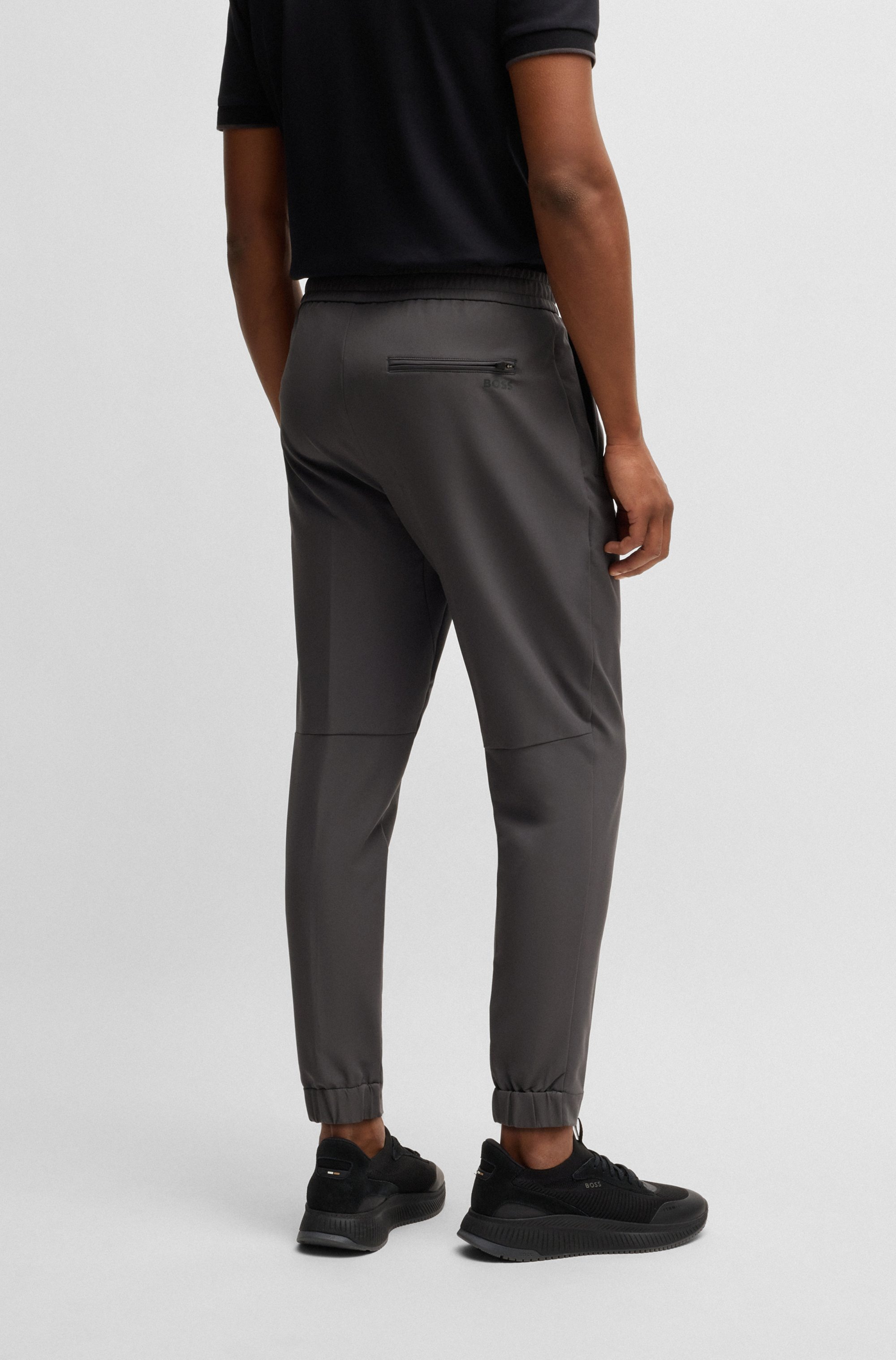 BOSS GREEN Stretch-Hose "T Flex", mit elastischem Bund und Kordelzug Stretc günstig online kaufen