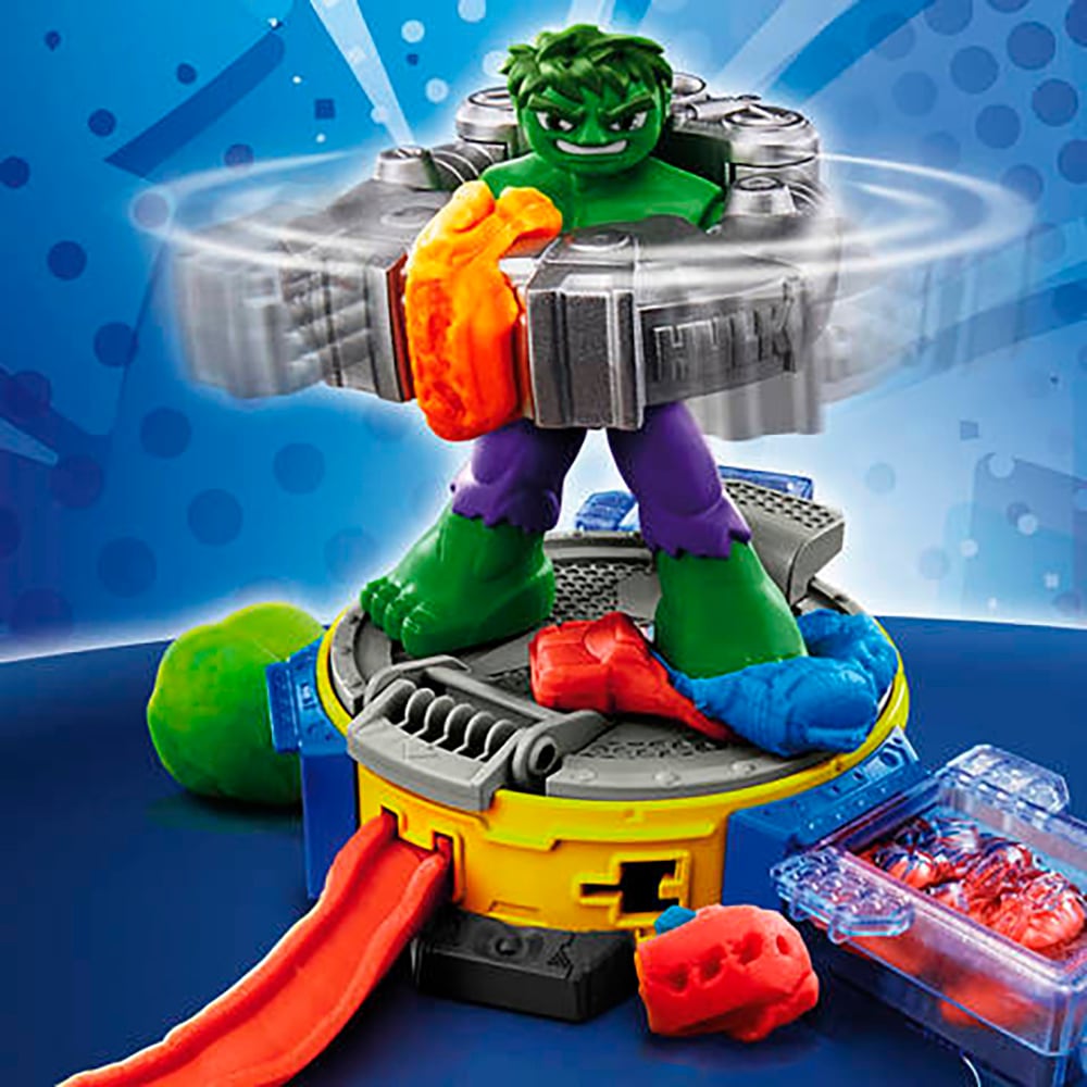 Hasbro Knete »Play-Doh, Marvel Hulk Quetsch- & Schmetterspaß«