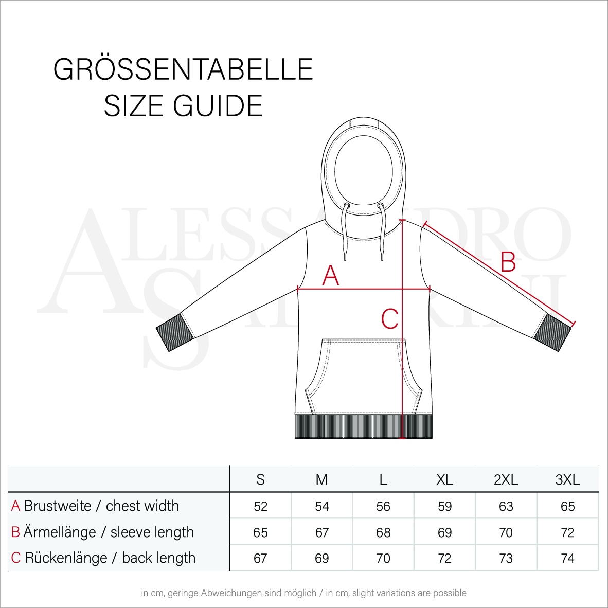 Alessandro Salvarini Sweatjacke »ASLomborio«, warme Kapuzenjacke