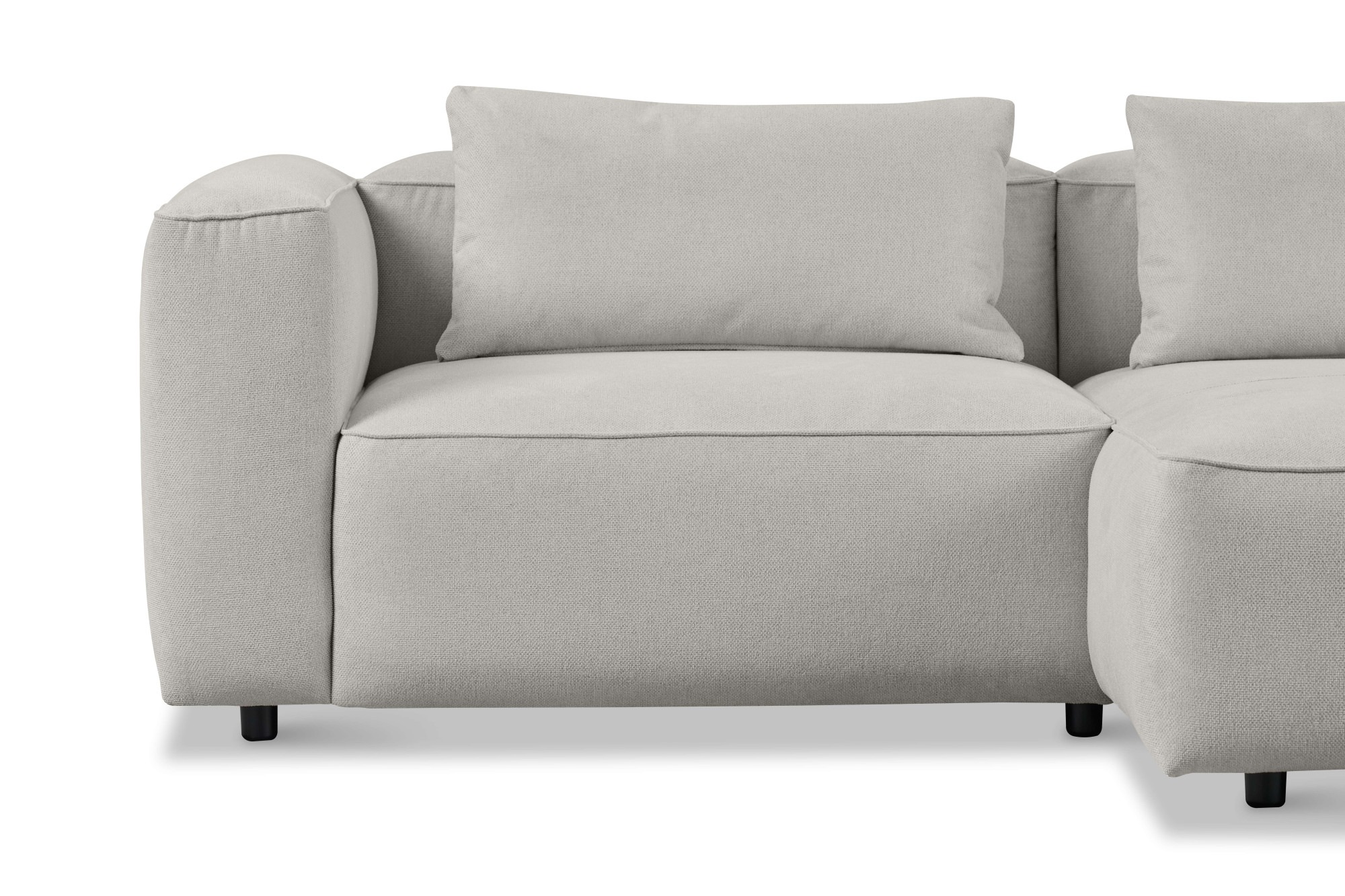 andas Ecksofa »Tvinnet«, Breite 228 cm, extra tiefe Sitzfläche, kubisches Sitzvergnügen