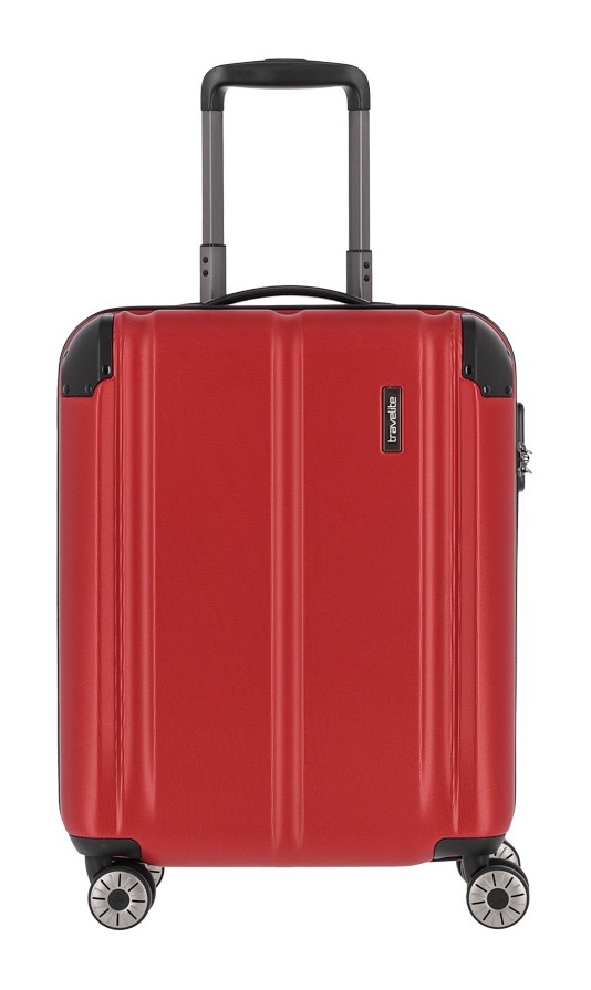 travelite Hartschalen-Trolley »CITY, verschiedene Größen und Farben«, 4 Rollen, Reisegepäck Koffer Volumenerweiterung TSA-Schloss Volumenerweiterung