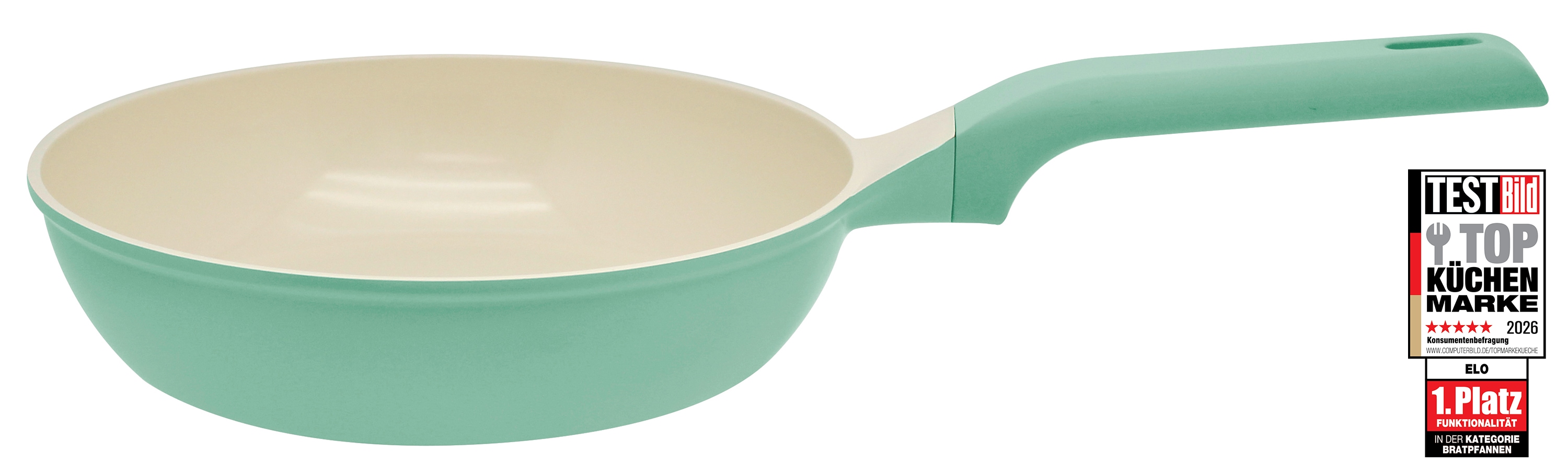 Elo Basic "Colorio Pastell" Aluminiumguss 1 tlg. Außen farbig Silikon Polyester beschichtet