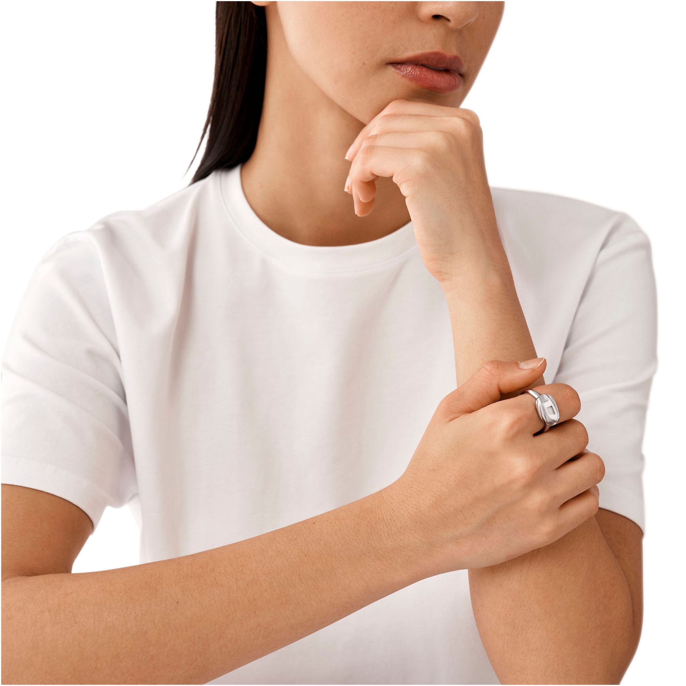 Diesel Fingerring »RING, DX1485040«