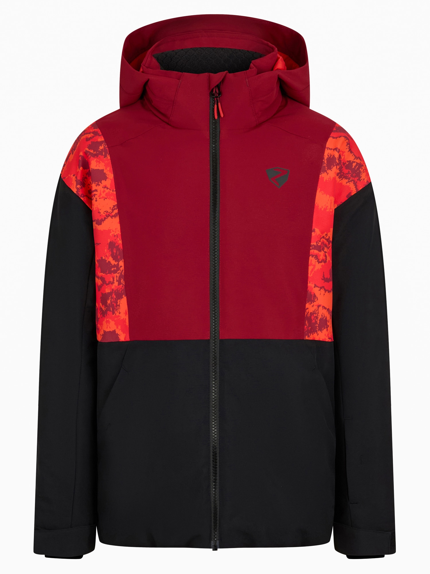 Ziener Skijacke "ABBE-Z AQUASHIELD JUNIOR" wasser- u. winddicht, atmungsaktiv, warm, reflektierende Elemente