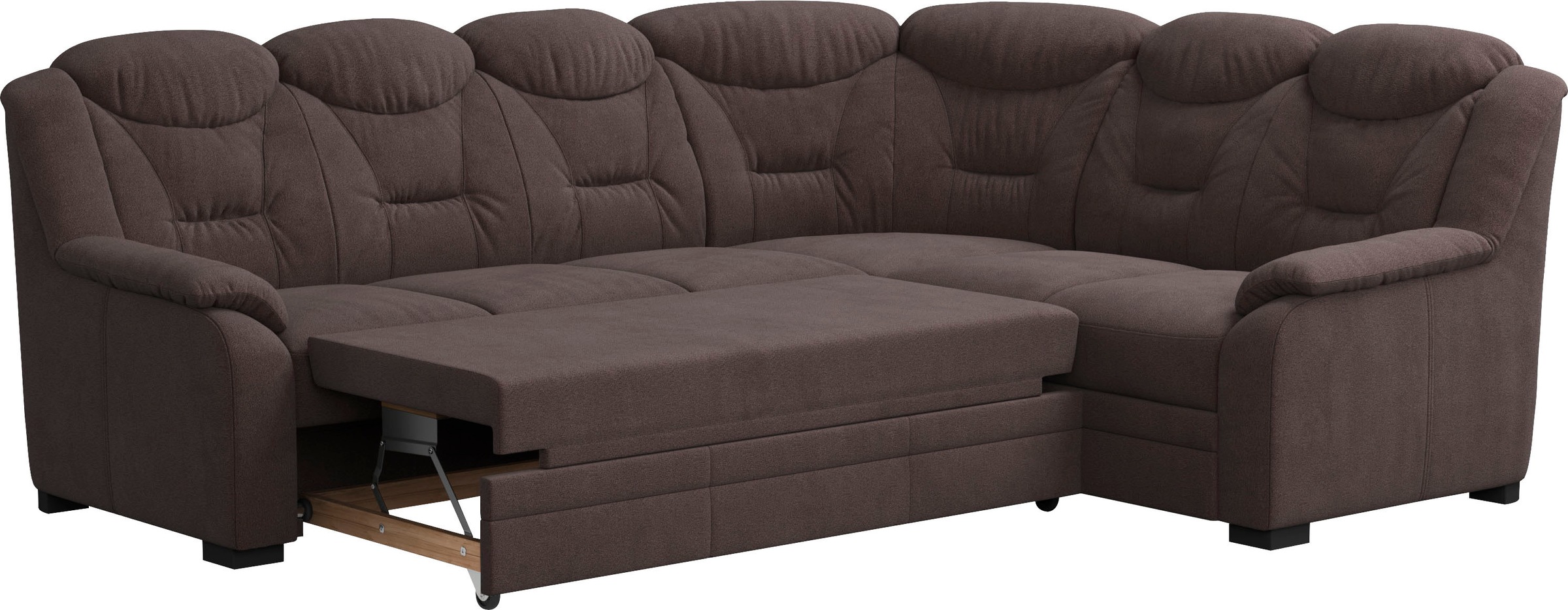 COTTA Ecksofa »Marcus L-Form«, Bequemes Ecksofa in klassischem Design mit hoher Rückenlehne