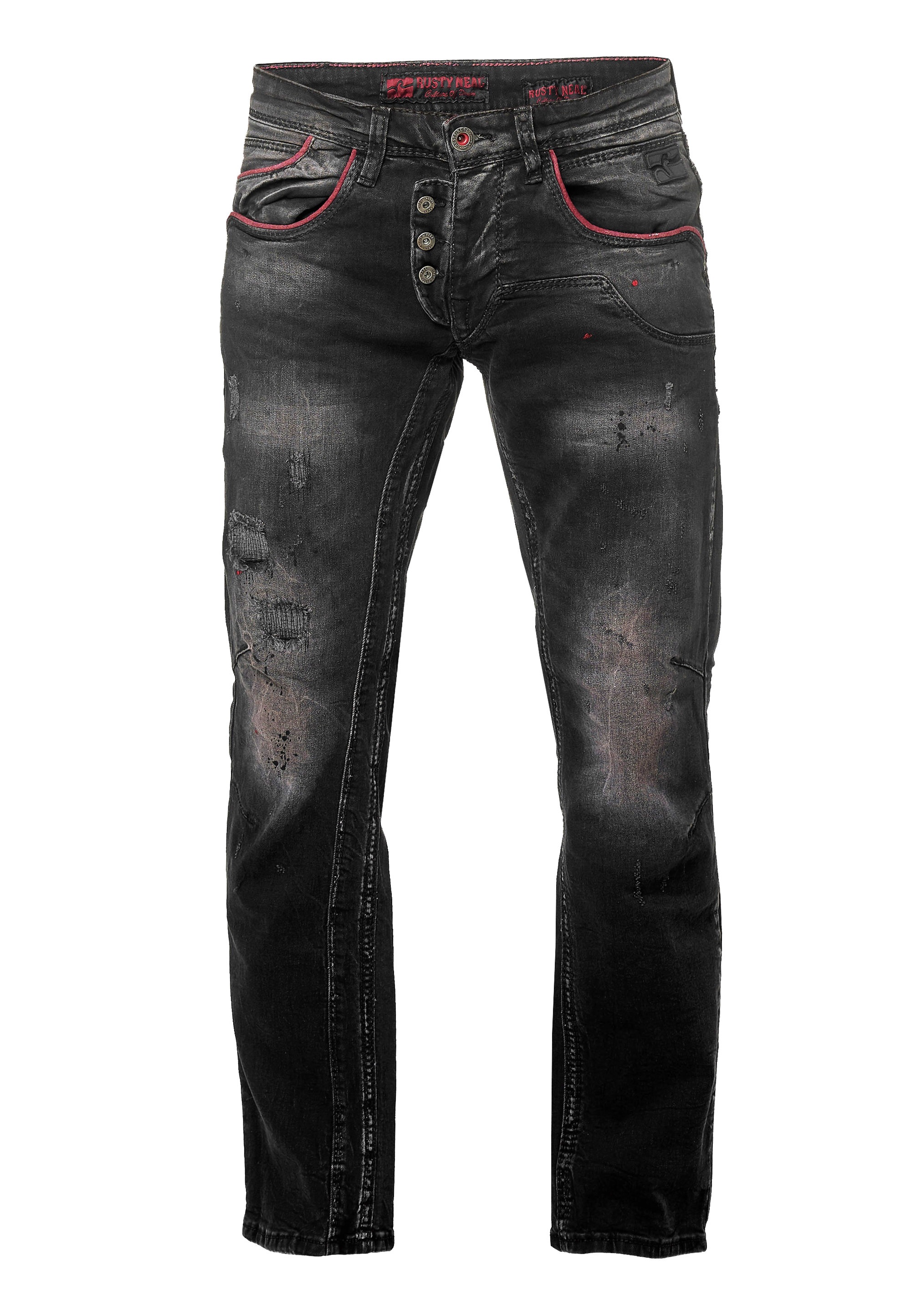 Rusty Neal Bequeme Jeans, in geradem Schnitt