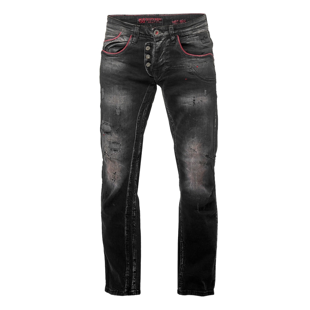 Rusty Neal Bequeme Jeans, in geradem Schnitt