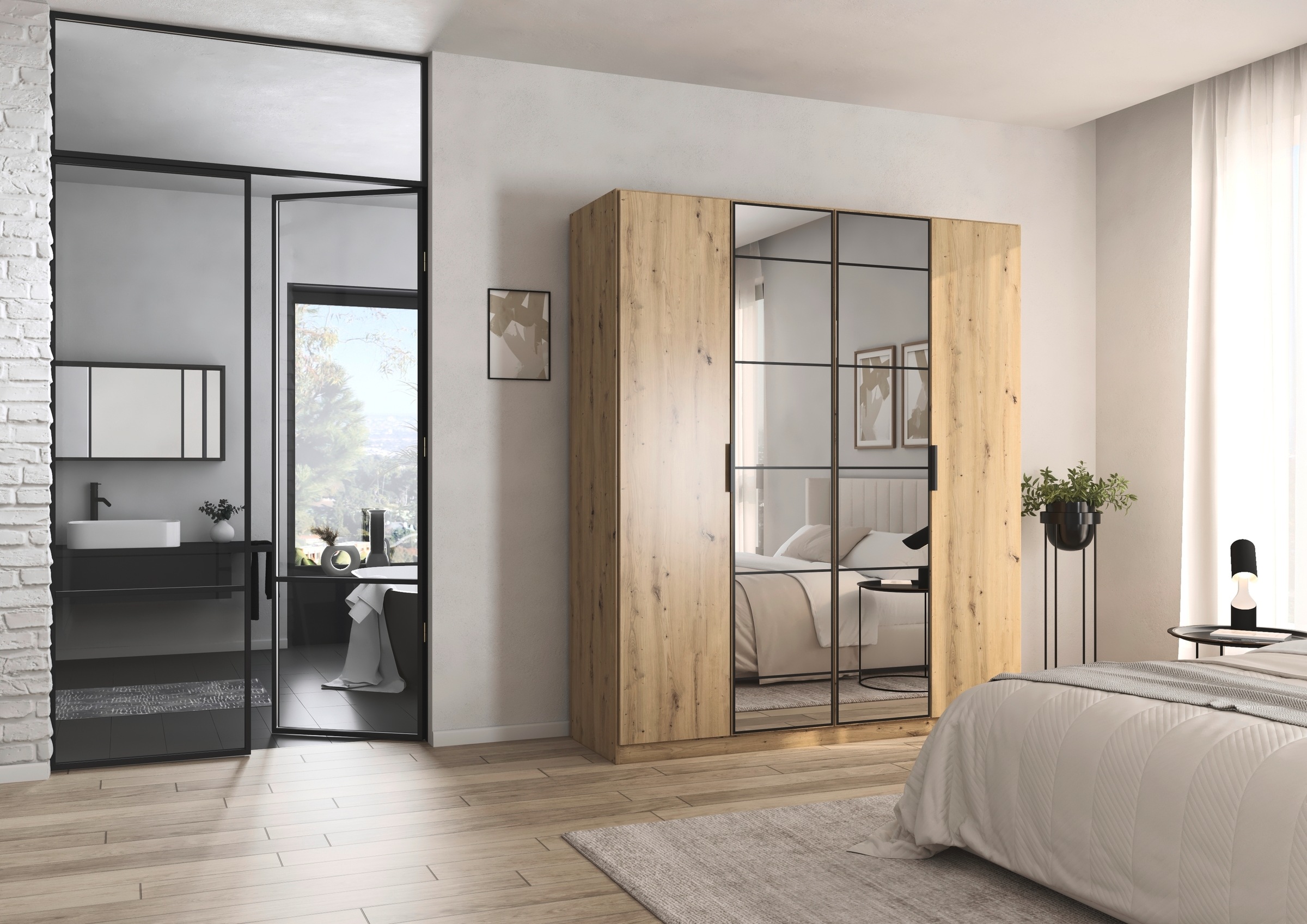rauch Drehtürenschrank "Kleiderschrank Schrank Garderobe Schlafzimmerschran günstig online kaufen