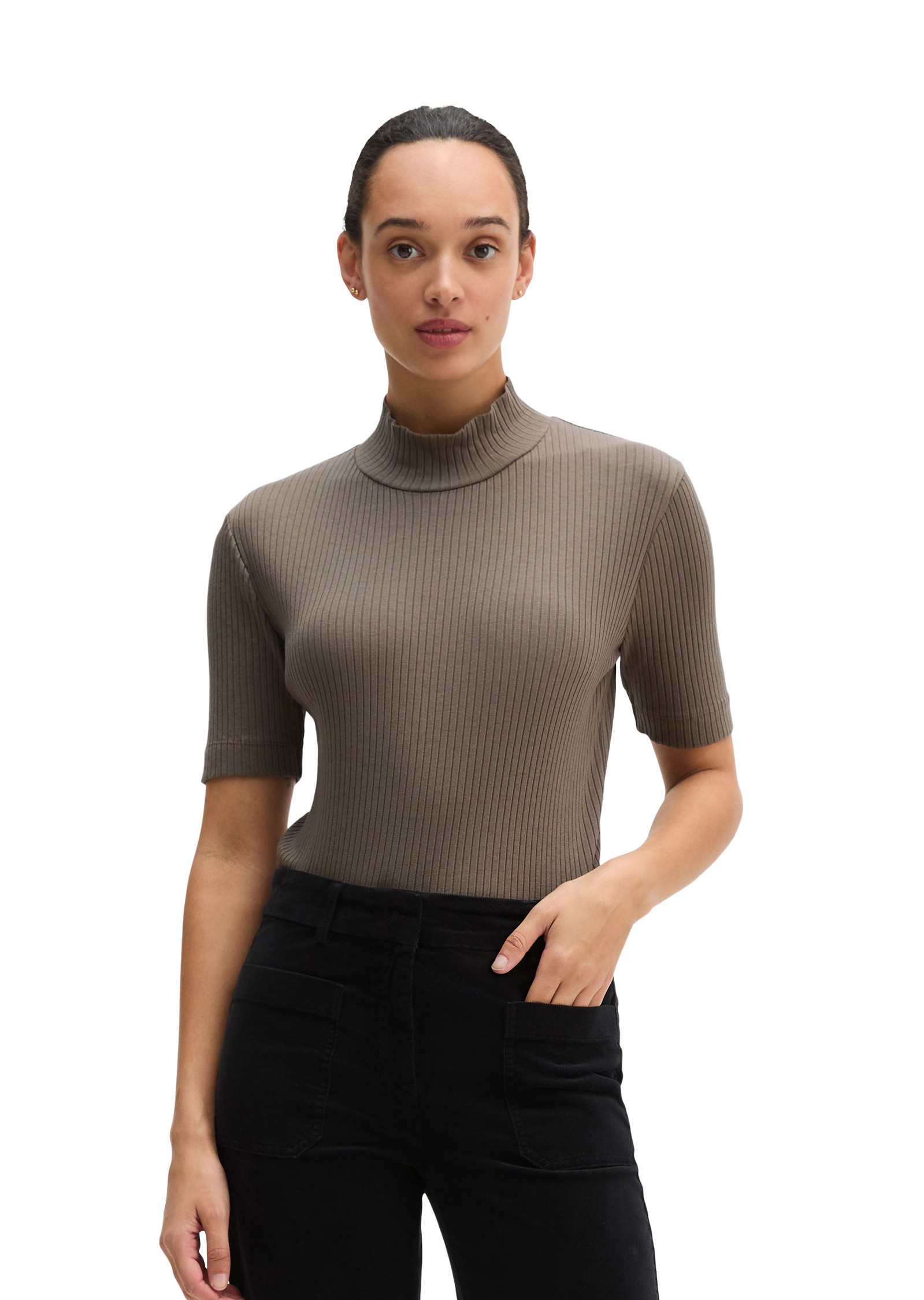 Marc O'Polo T-Shirt »aus Bio-Baumwoll-Modal-Stretch-Jersey«