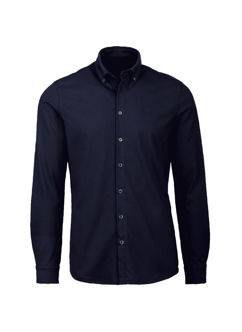 Trigema Poloshirt »TRIGEMA Business-Hemd aus DELUXE-Single-Jersey«, (1 tlg.)