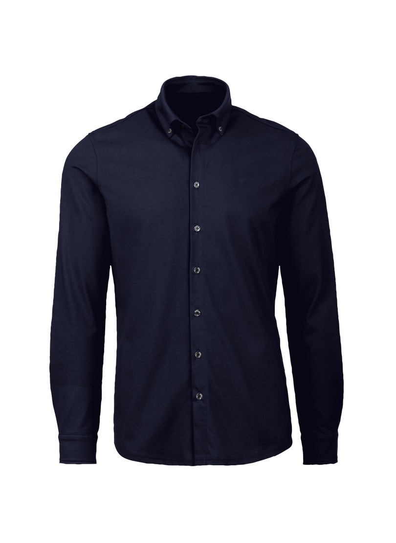 Trigema Poloshirt "TRIGEMA Business-Hemd aus DELUXE-Single-Jersey" 1 Stk. t günstig online kaufen