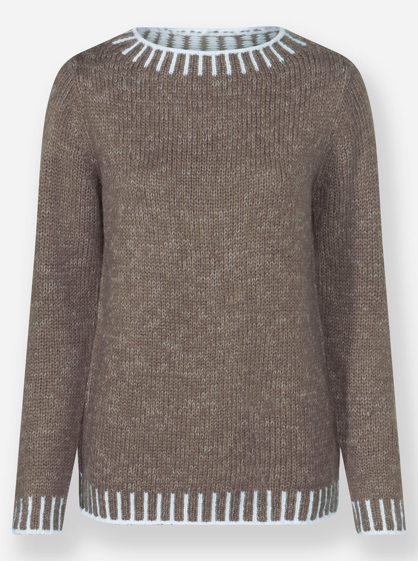 Inspirationen Rundhalspullover »Pullover«