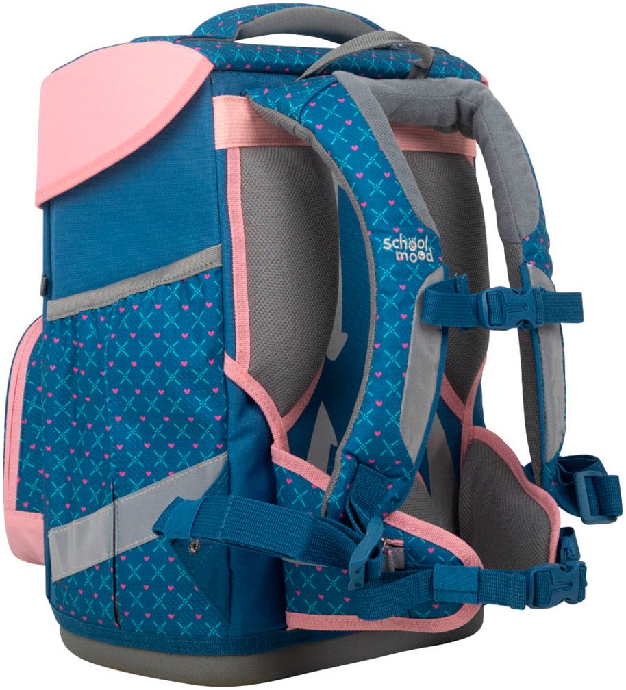 SCHOOL-MOOD® Schulranzen »Champion, Mila (Pferd)«, retroreflektierende Flächen, aus recyceltem Material
