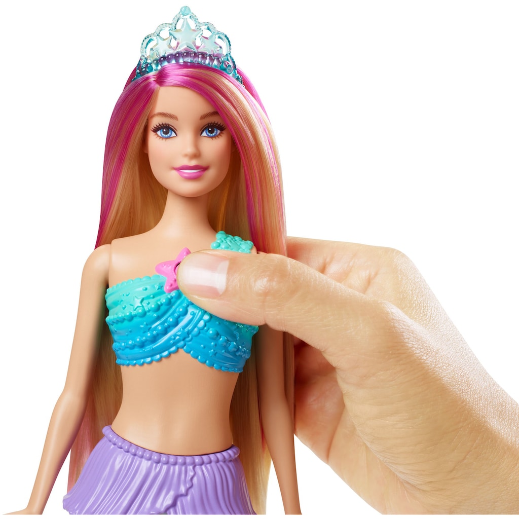 Barbie Meerjungfrauenpuppe »Zauberlicht Meerjungfrau (leuchtet)«
