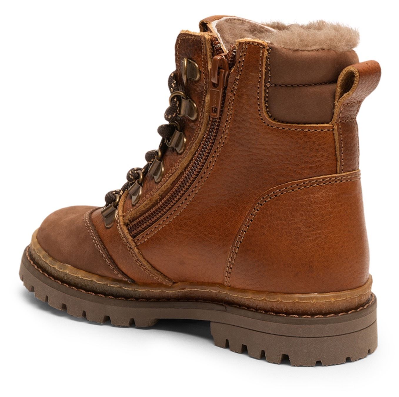 Bisgaard Winterboots »gert lamb«, Winterstiefel, Schnürstiefel, Kinderstiefel mit kuscheliger Lammwolle