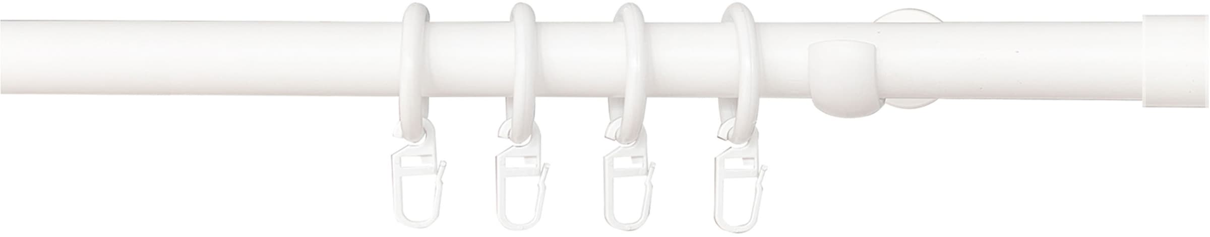 SN DECO GROUP Gardinenstange "Gardinenstange Kappe" 1 läufig-läufig Fixmaß günstig online kaufen