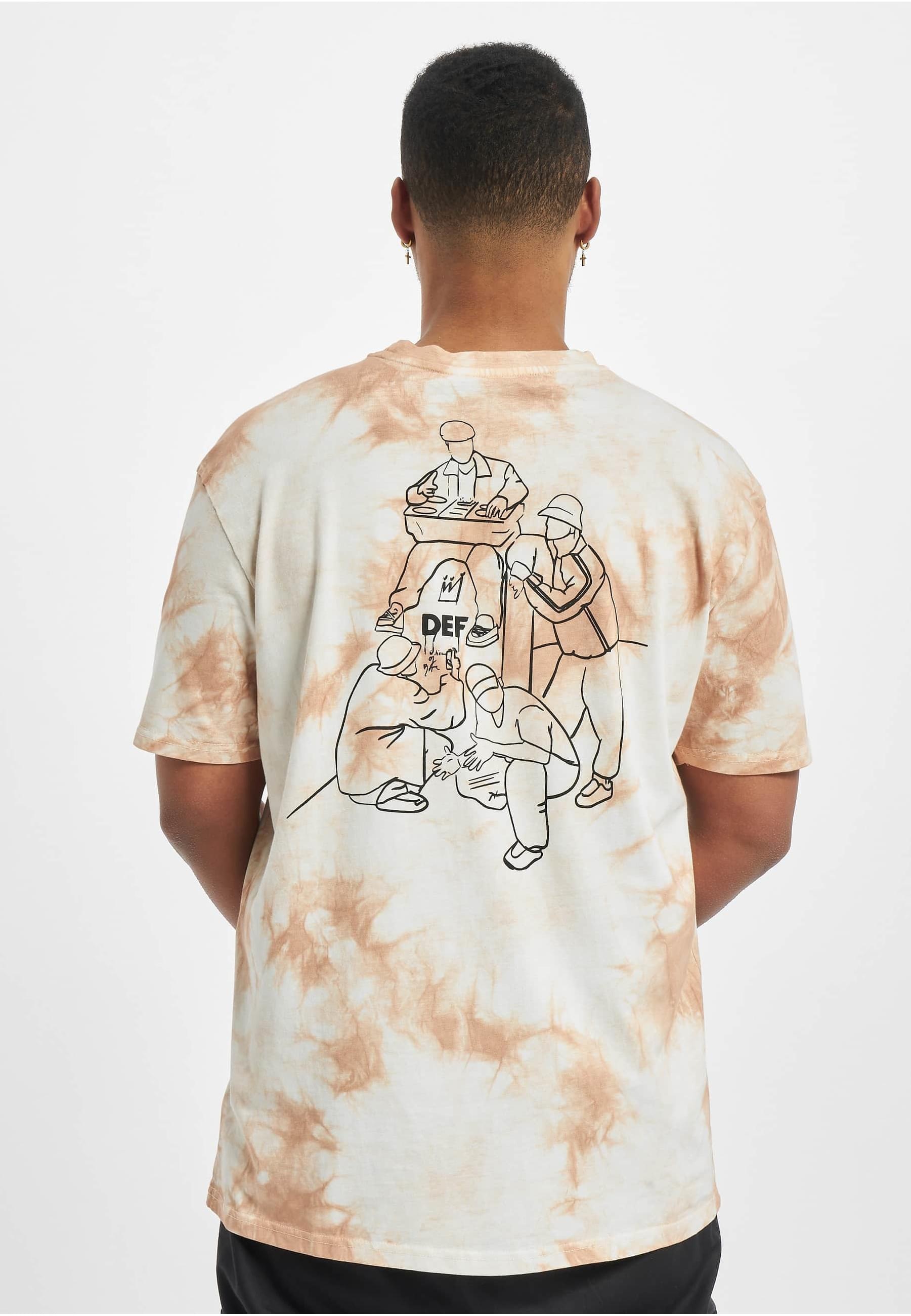 DEF T-Shirt »DEF Herren Tie Dye Capsule T-Shirt«, (1 tlg.)