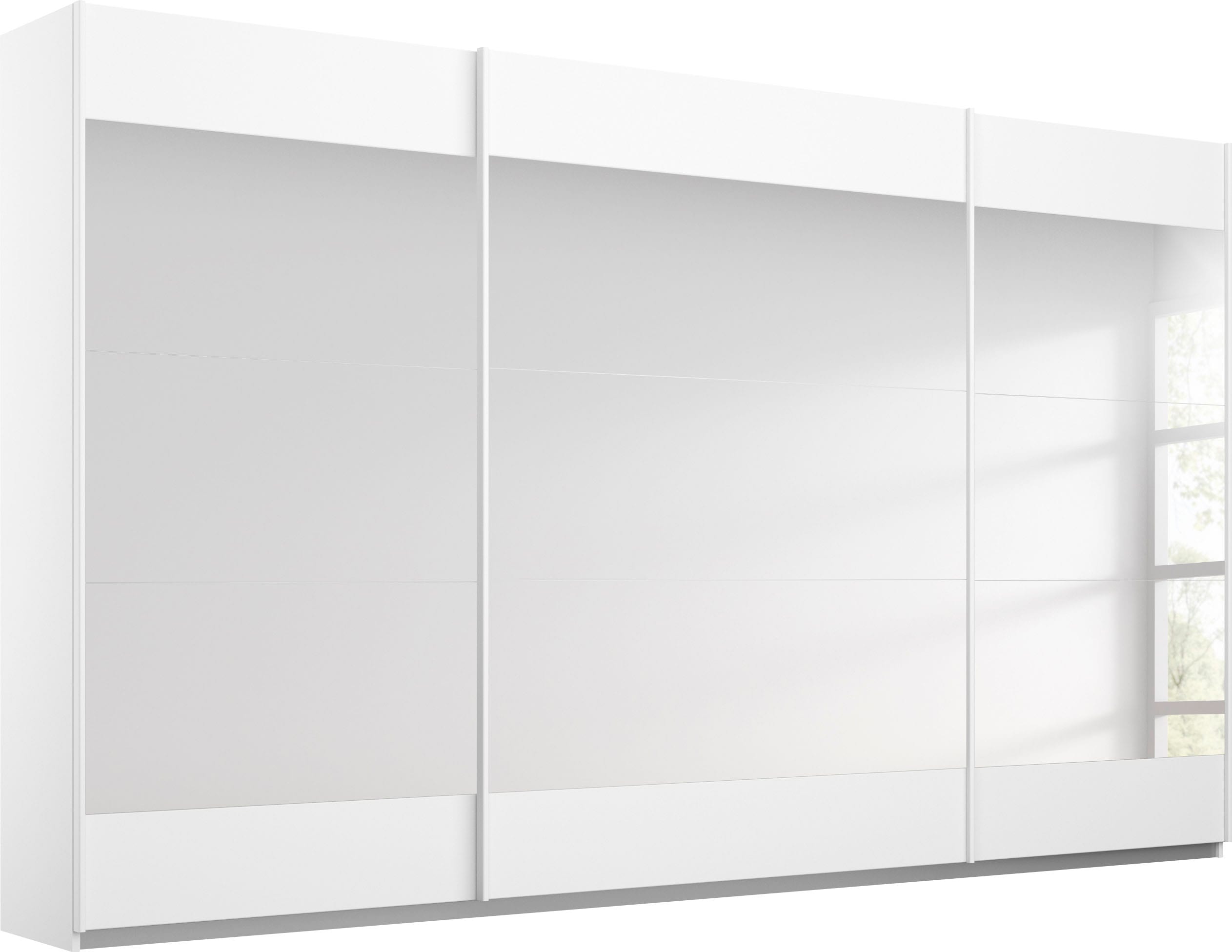rauch Schwebetürenschrank "Kleiderschrank Schrank Garderobe Wäscheschrank Ankleide MALIBU" in 5 Breiten, Höhe 210 cm, mit großflächigen Türen, großzügiger Stauraum MADE IN GERMANY