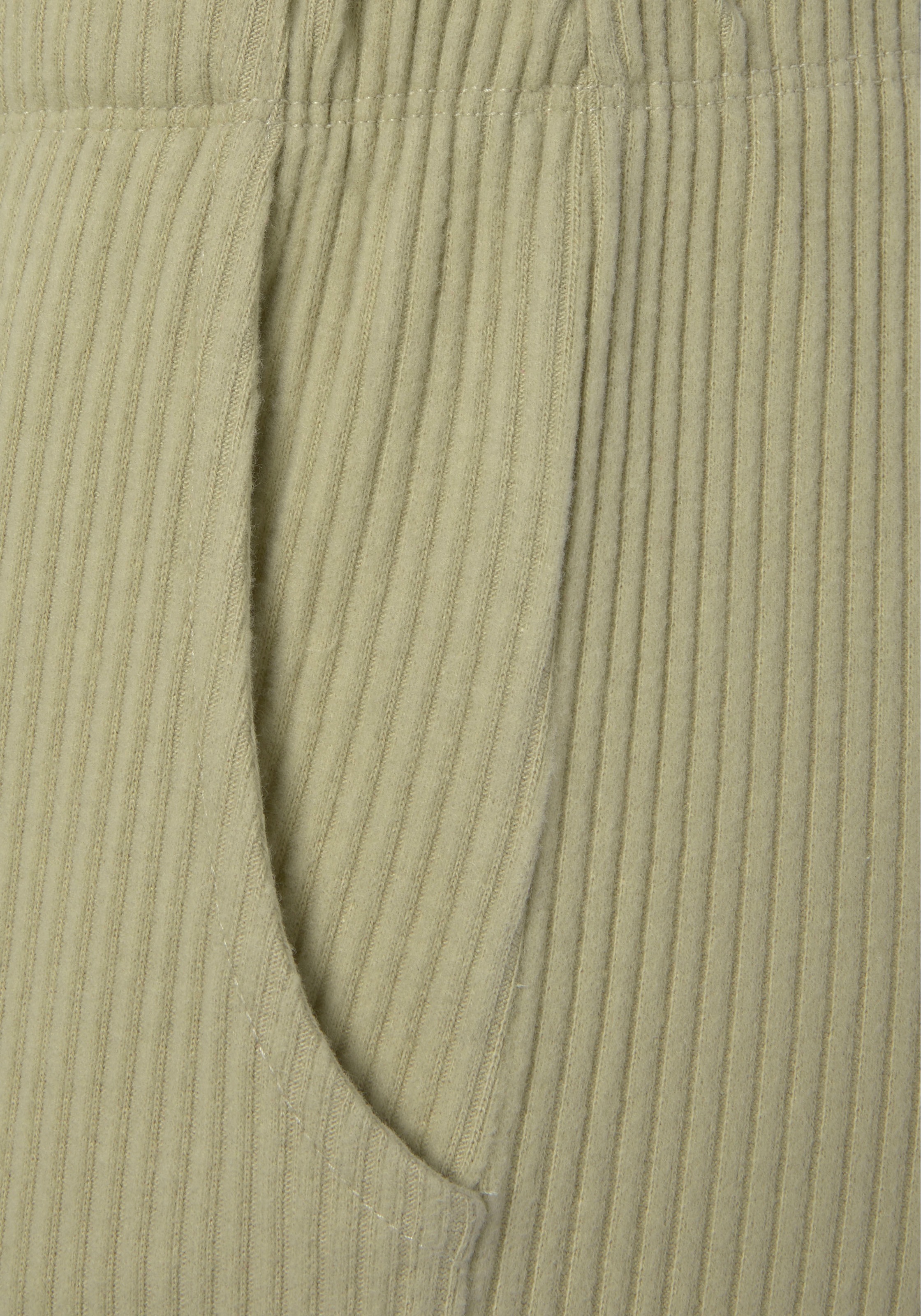 s.Oliver Relaxhose, Sweathose aus Ripp-Qualität mit Einrifftaschen, Loungewear