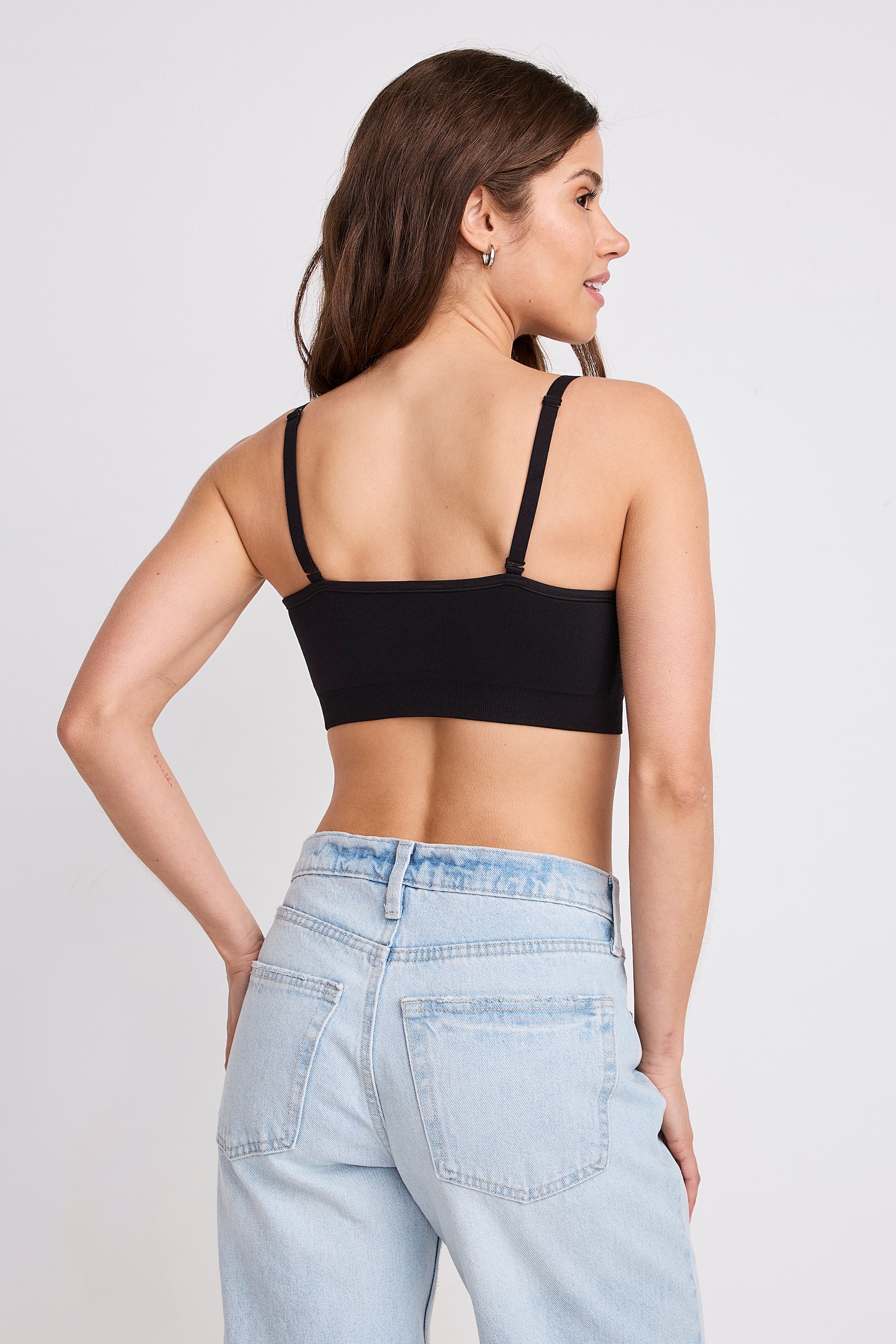 Jockey Bügelloser BH »SEAMFREE MULTIWAY BANDEAU BRA«, Abnehmbare Träger, Breites Unterbrustband