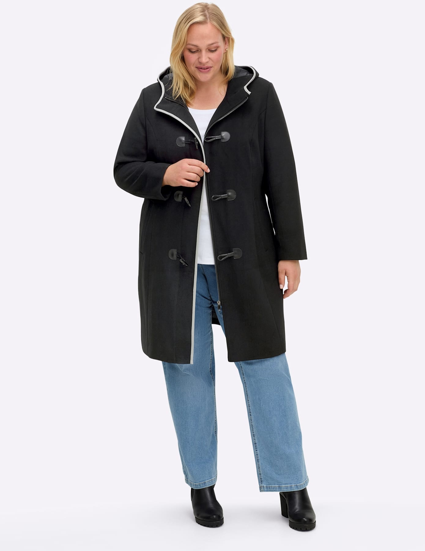 Sheego Dufflecoat günstig online kaufen