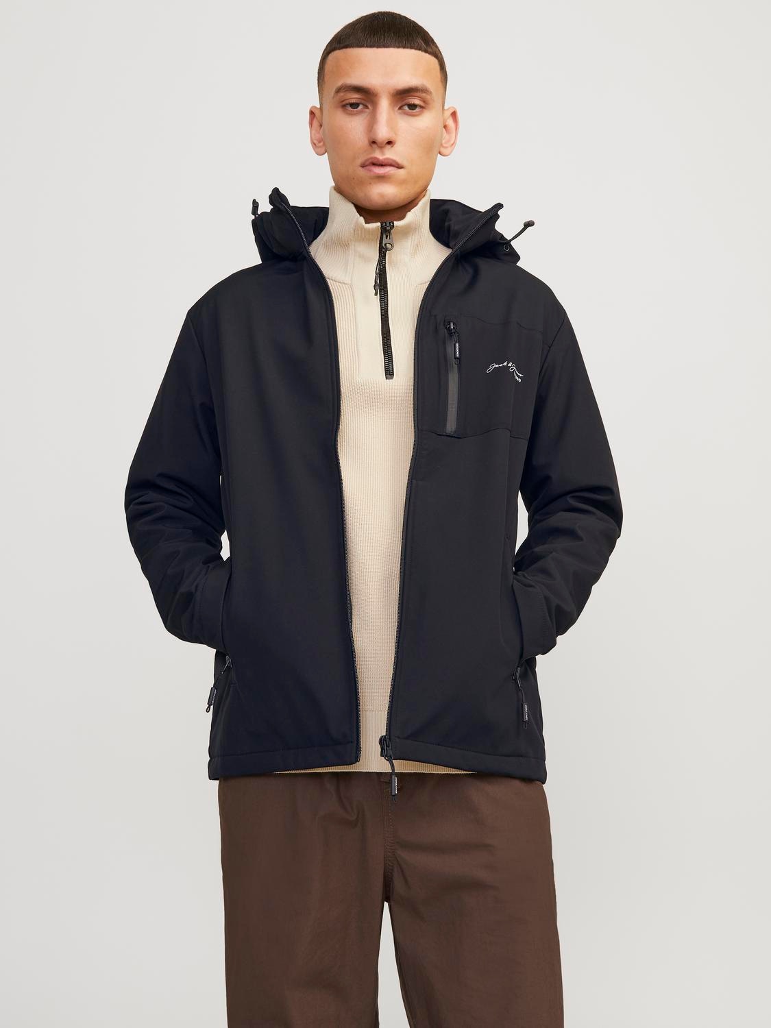 Jack & Jones Softshelljacke "JJ JJTYSON SOFTSHELL JACKET", mit Kapuze günstig online kaufen