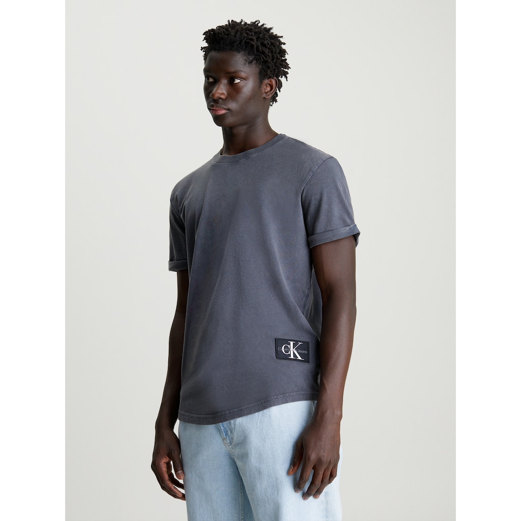 Calvin Klein Jeans T-Shirt »WASHED MONOLOGO BADGE TEE«