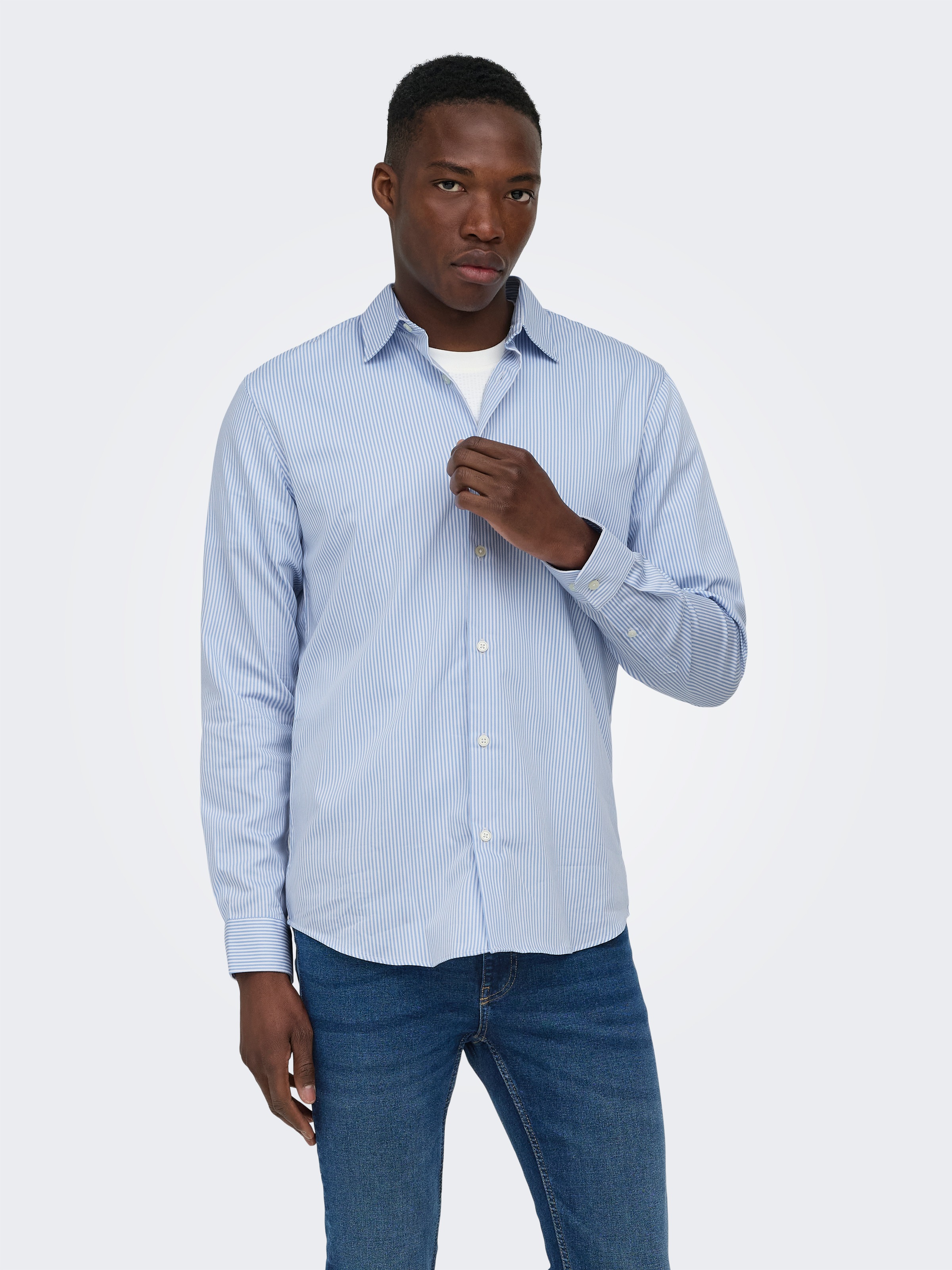 ONLY & SONS Langarmhemd »ONSJIM SLIM SHIRT FRML NOOS«