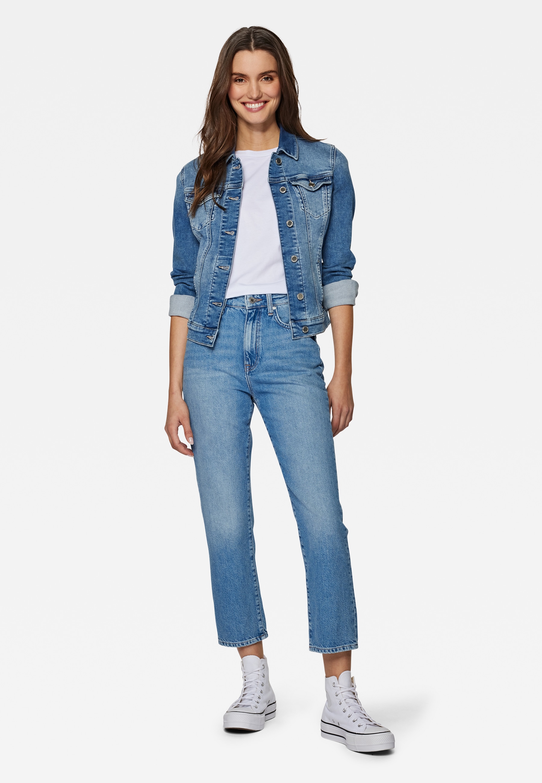 Mavi Straight-Jeans "NEW YORK", gerde Form