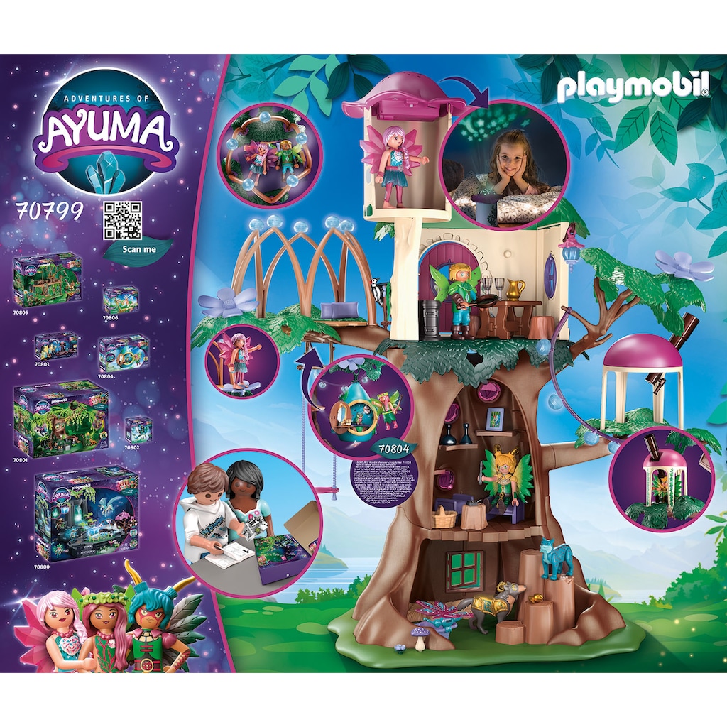 Playmobil® Konstruktions-Spielset »Gemeinschaftsbaum (70799), Adventures of Ayuma«, (162 St.), Made in Germany