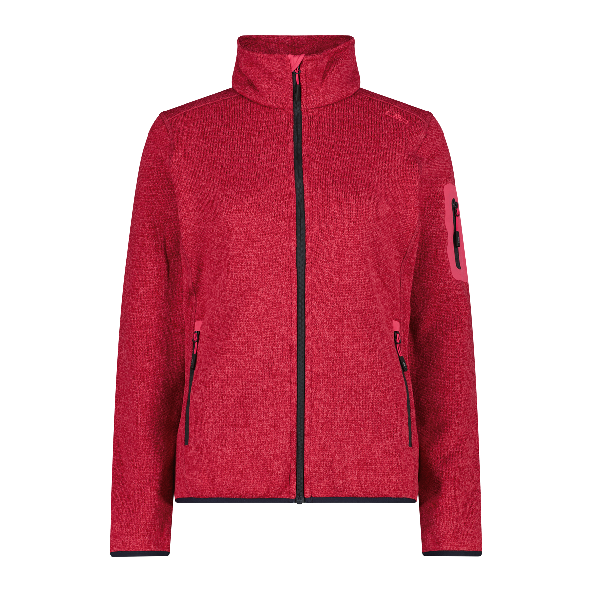 CMP Strickfleecejacke, (1 St.), Wärmeisolierend & Schnell trocknend & Atmungsaktiv