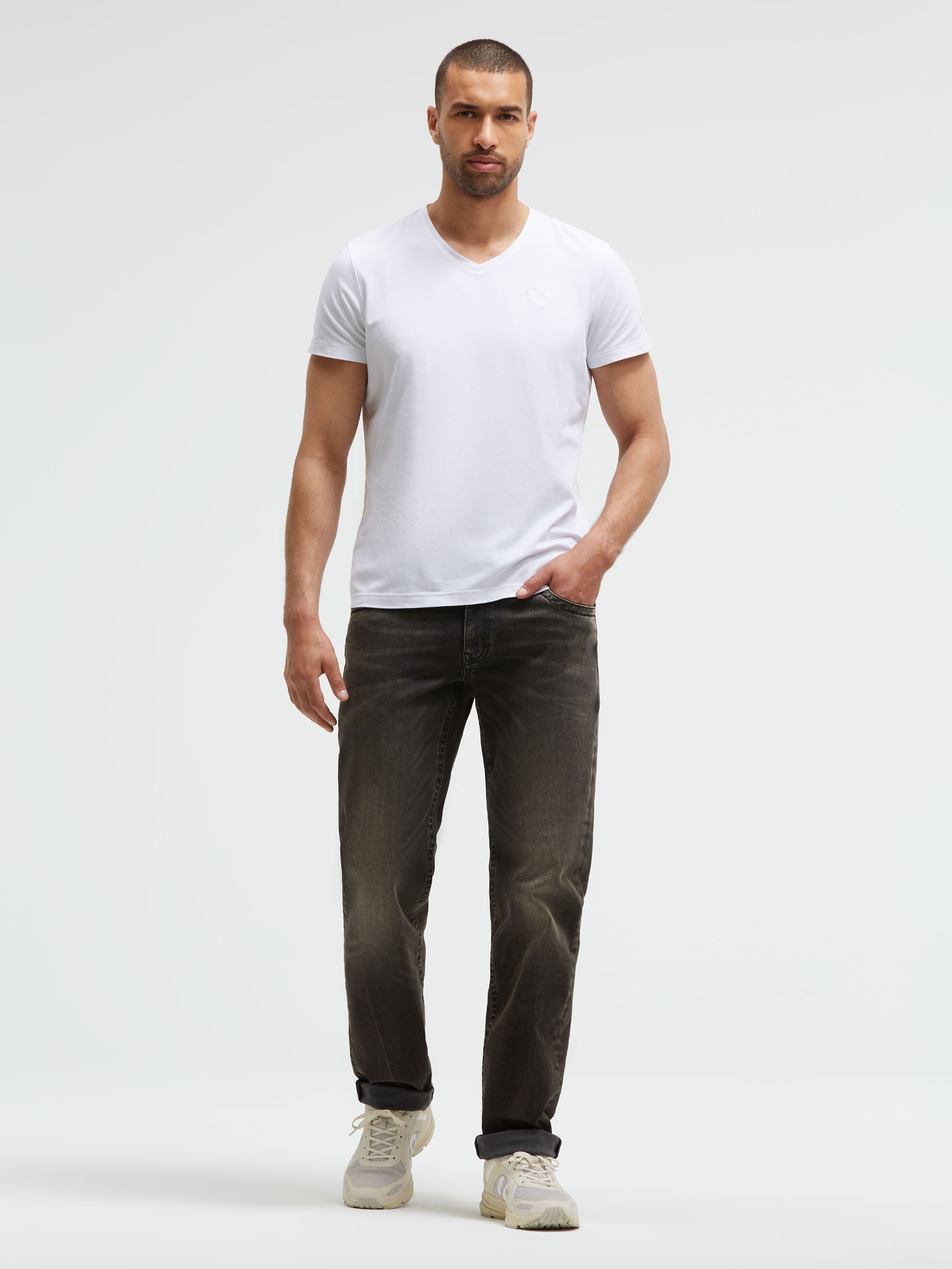 CAMP DAVID Comfort-fit-Jeans mit zwei Leibhöhen
