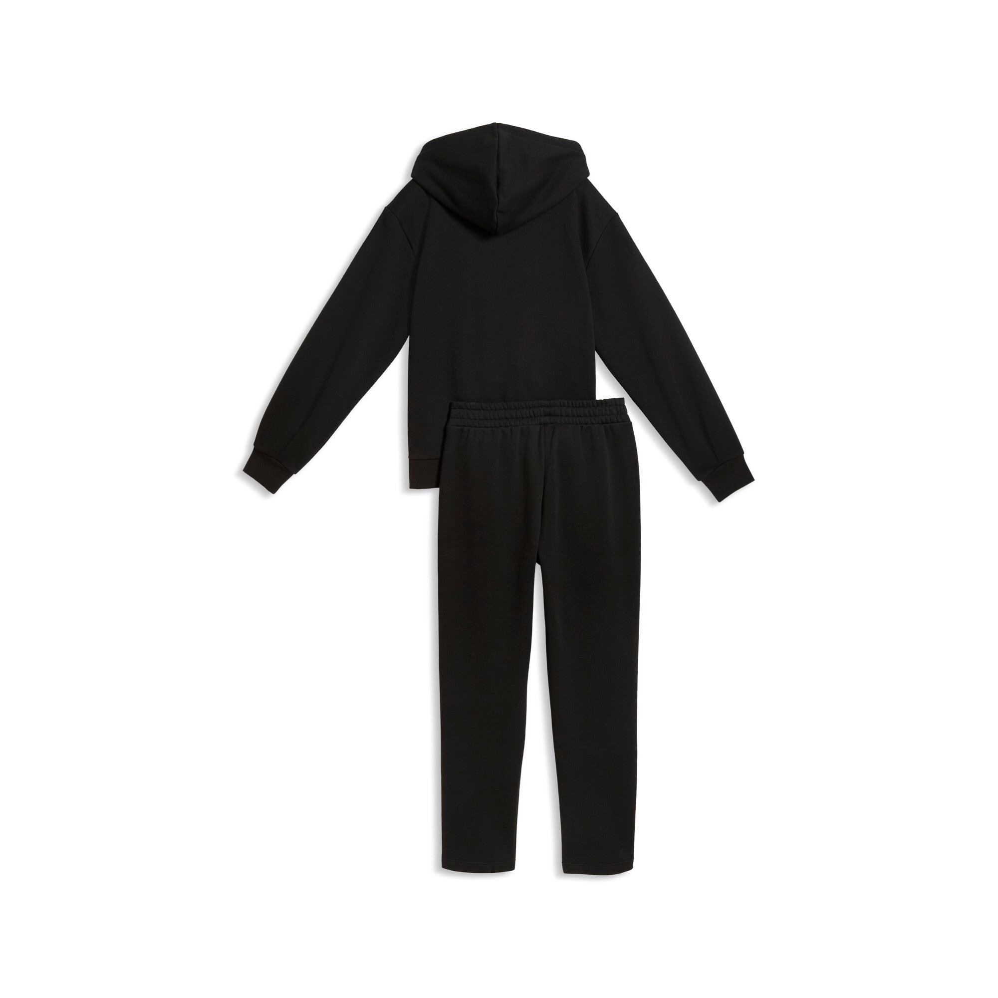 PUMA Trainingsanzug »METALLIC HOODED STANDARD SWEAT SUIT FL OP« 2 mit Kapuze, in weicher Fleece-Qualität
