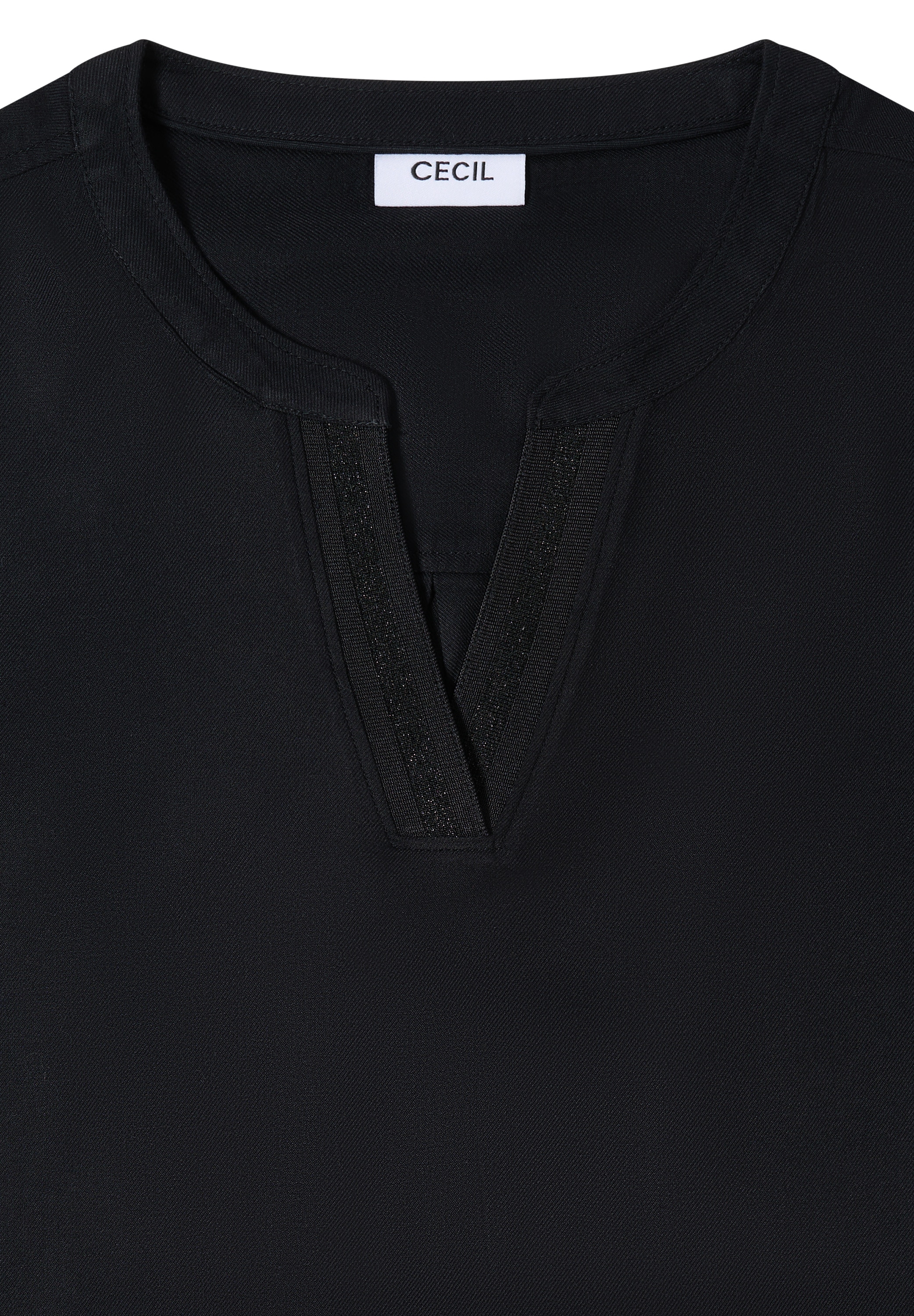 Cecil Langarmbluse aus softer Viskose