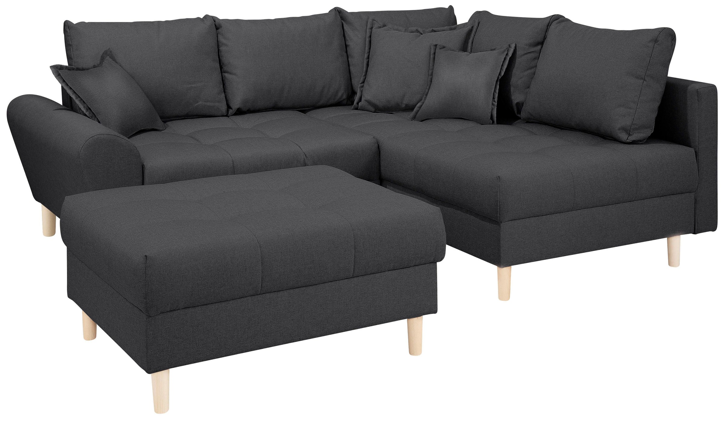 Home affaire Ecksofa "Rice L-Form, B: 223 cm - OTTO. Verlässliche Qualität. günstig online kaufen