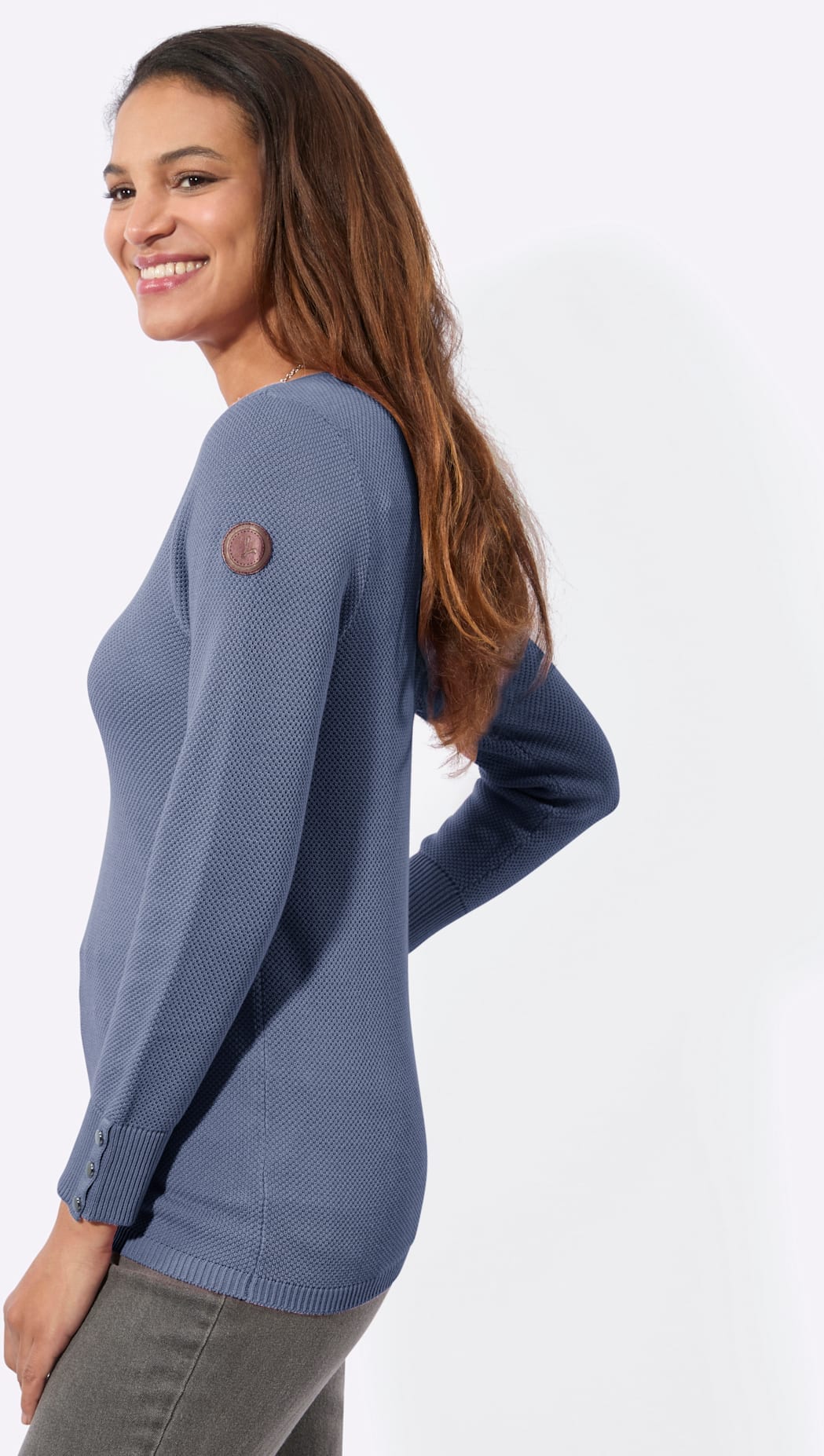 Casual Looks V-Ausschnitt-Pullover »V-Ausschnitt-Pullover«